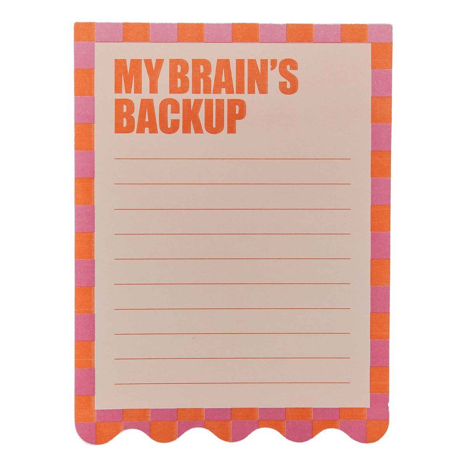 EVERYDAY Samolepicí lístečky "Backup" - růžová/oranžová
