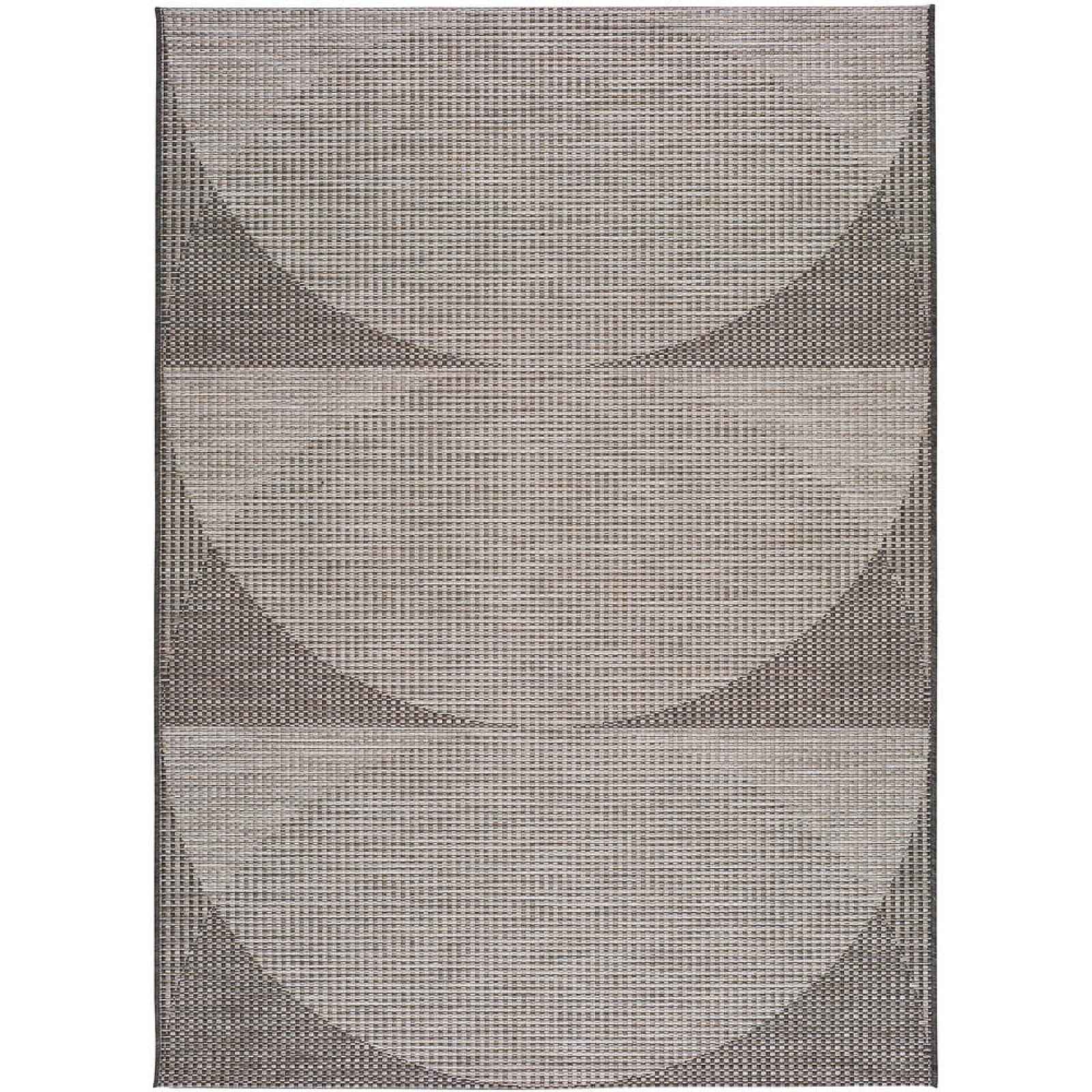 Šedý venkovní koberec Universal Biorn, 77 x 150 cm