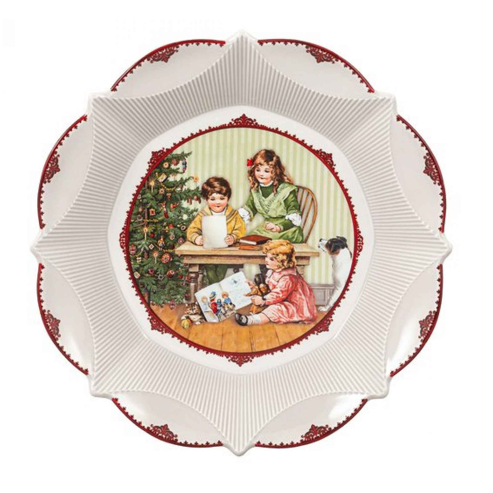 Villeroy & Boch Toy's Fantasy mísa, dopisy pro Ježíška, Ø 25 cm