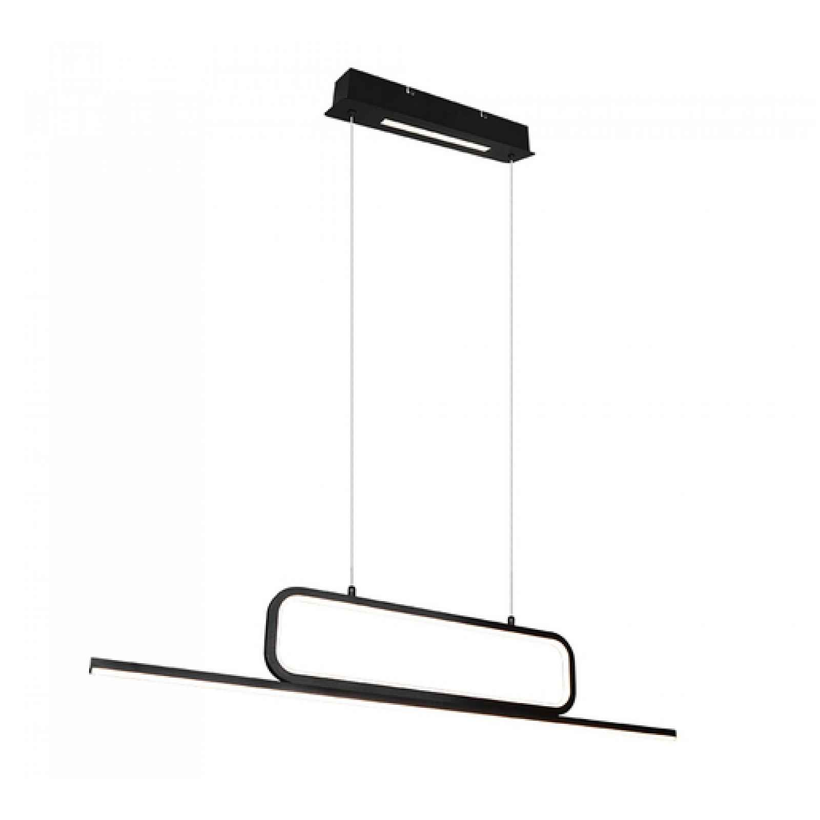 LED závěsné osvětlení Trio Aick černá 327210332