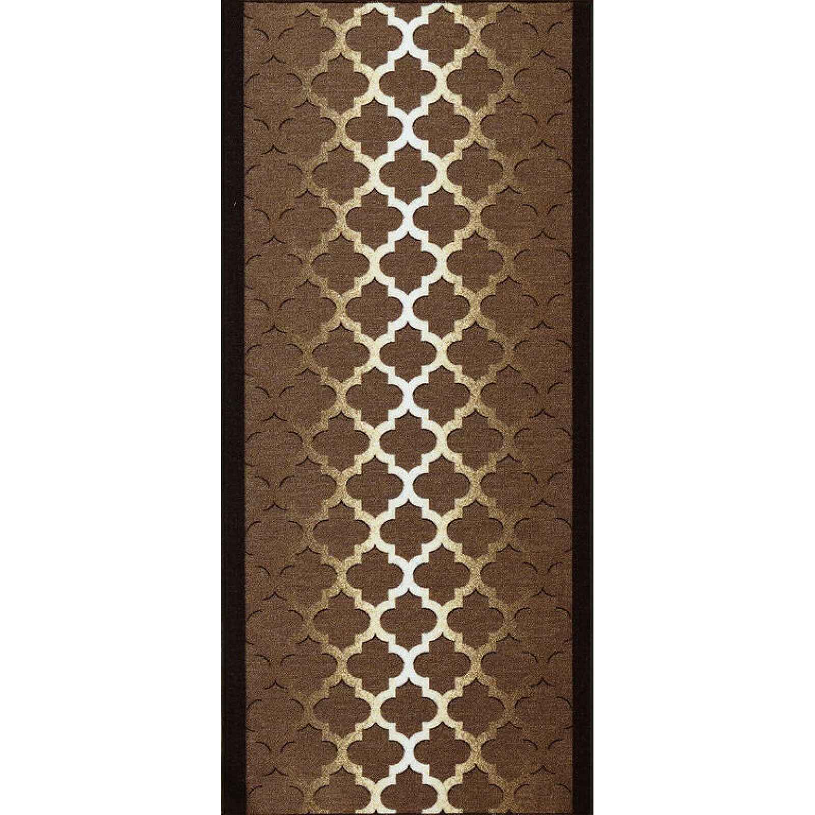 Vopi decoDoma Kusový koberec MAROCCO hnědá 67 x 150 cm
