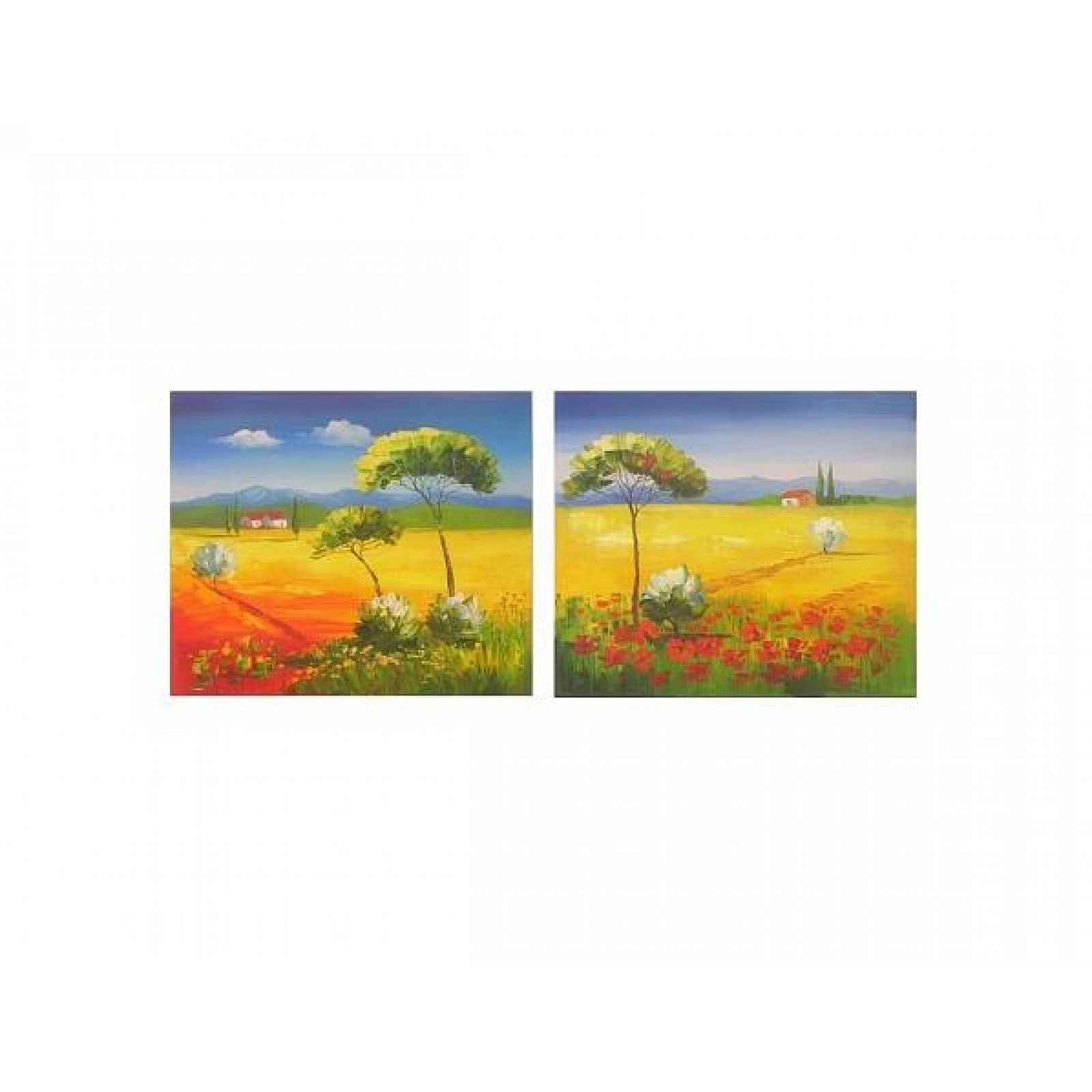 Obrazy - Krajiny, 2 kusy 50x60 cm