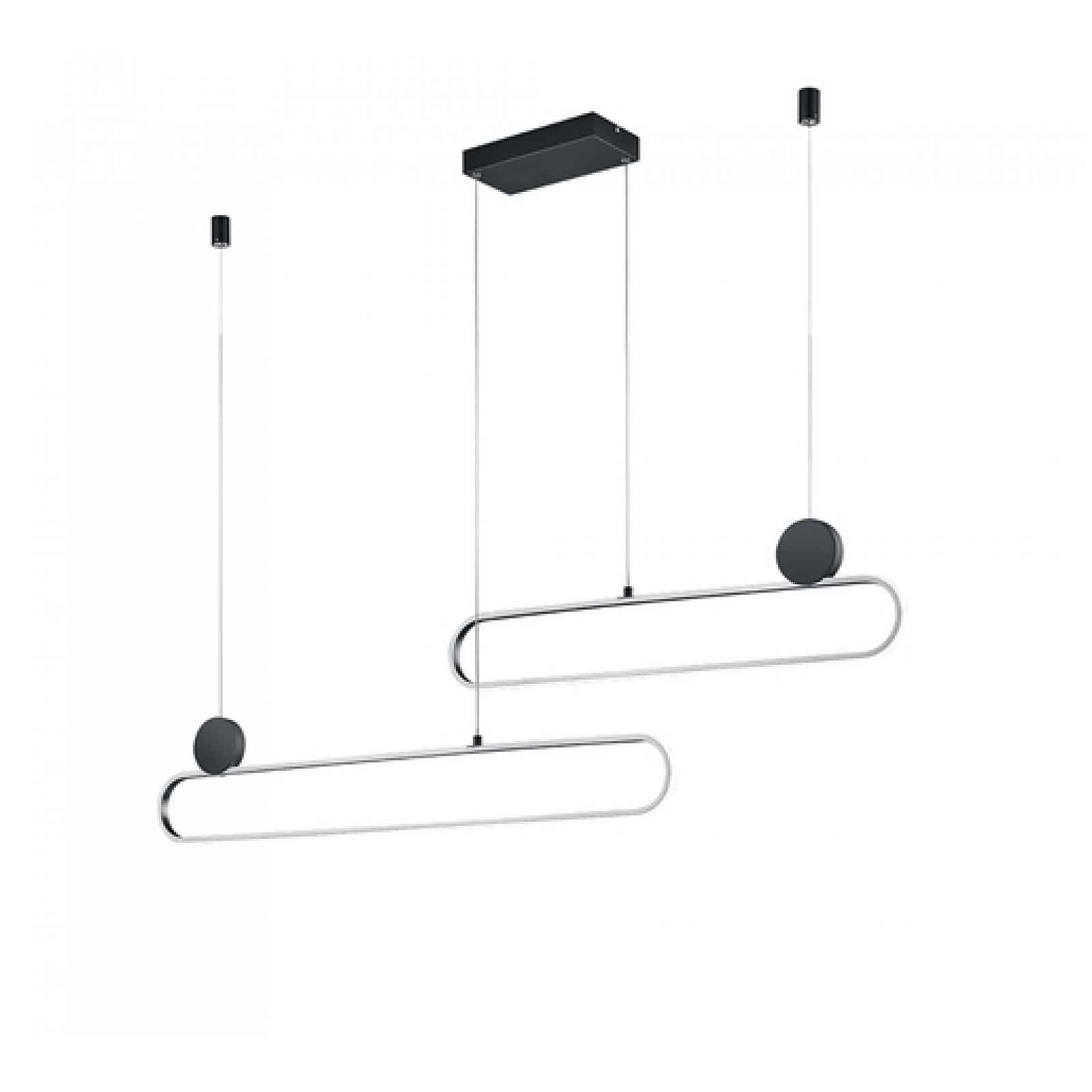 LED závěsné osvětlení Trio Grant hliník 342710205