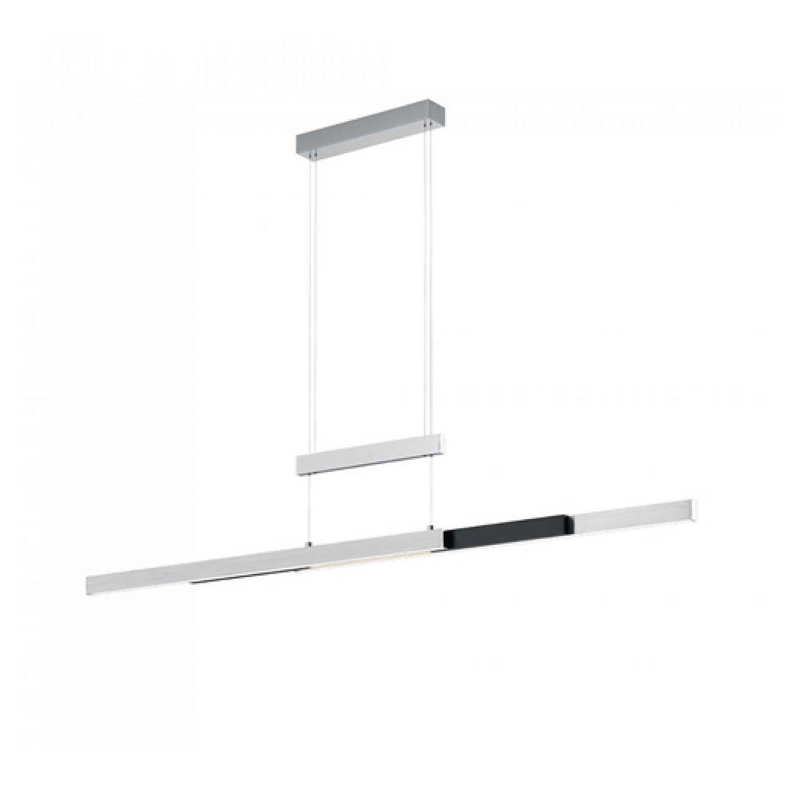 LED závěsné osvětlení Trio Trajan hliník 375310505