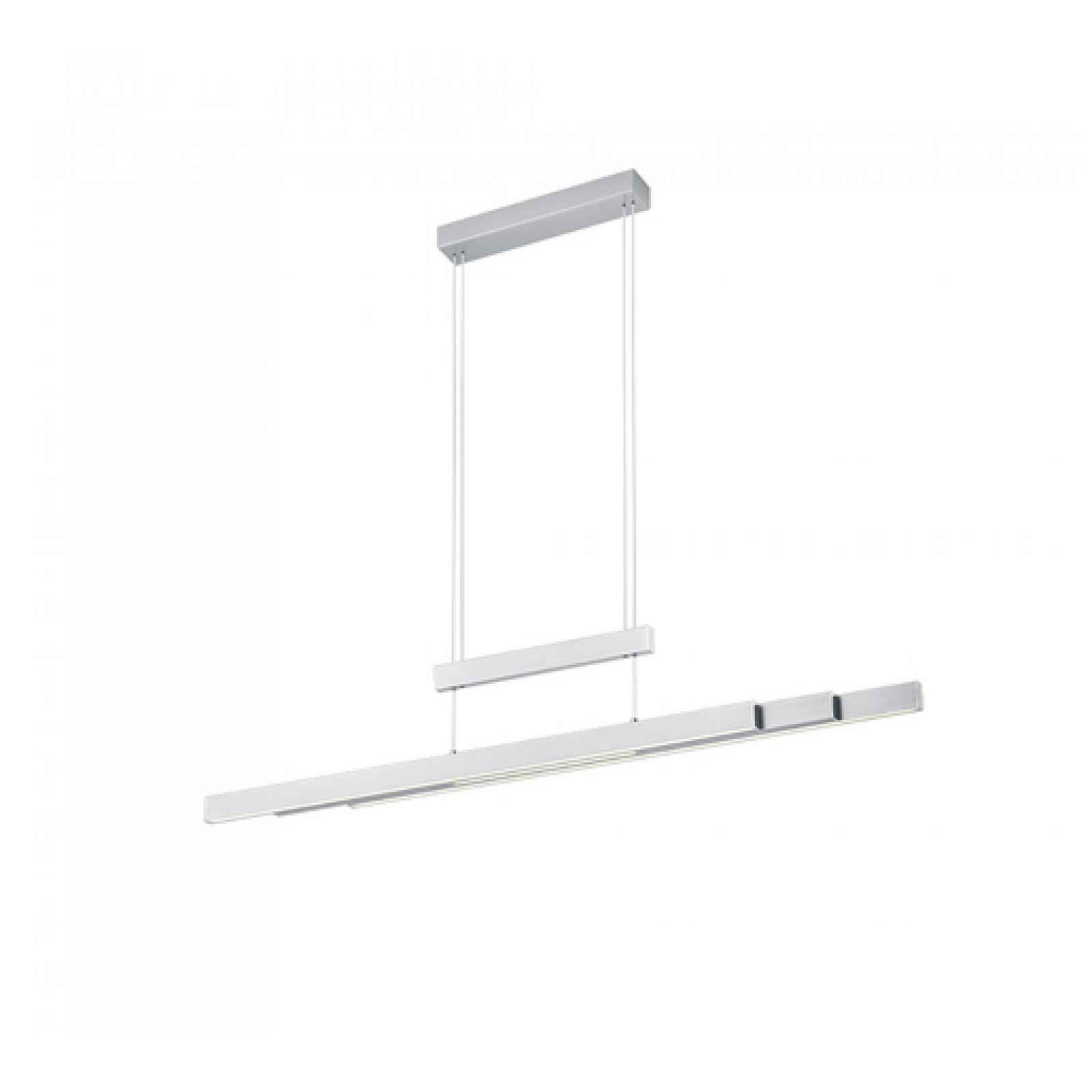 LED závěsné osvětlení Trio Trajan nikl 375310507