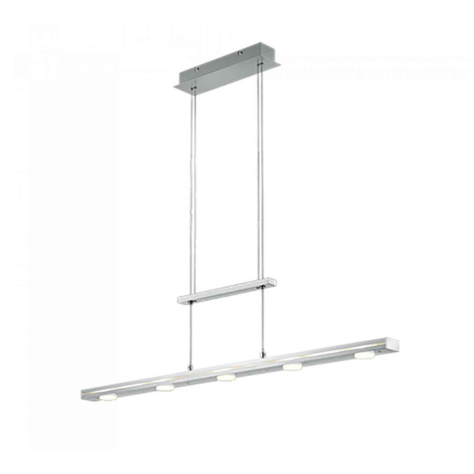 LED závěsné osvětlení Trio Lacal nikl 379190707