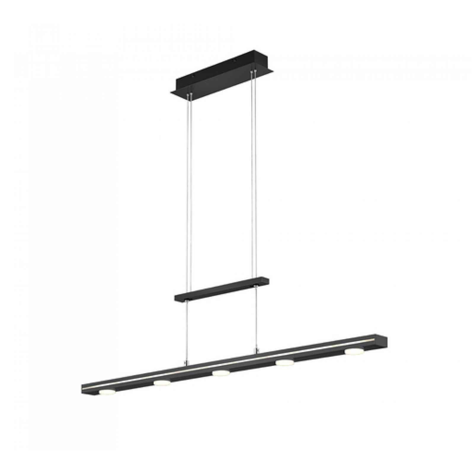 LED závěsné osvětlení Trio Lacal černá 379190732
