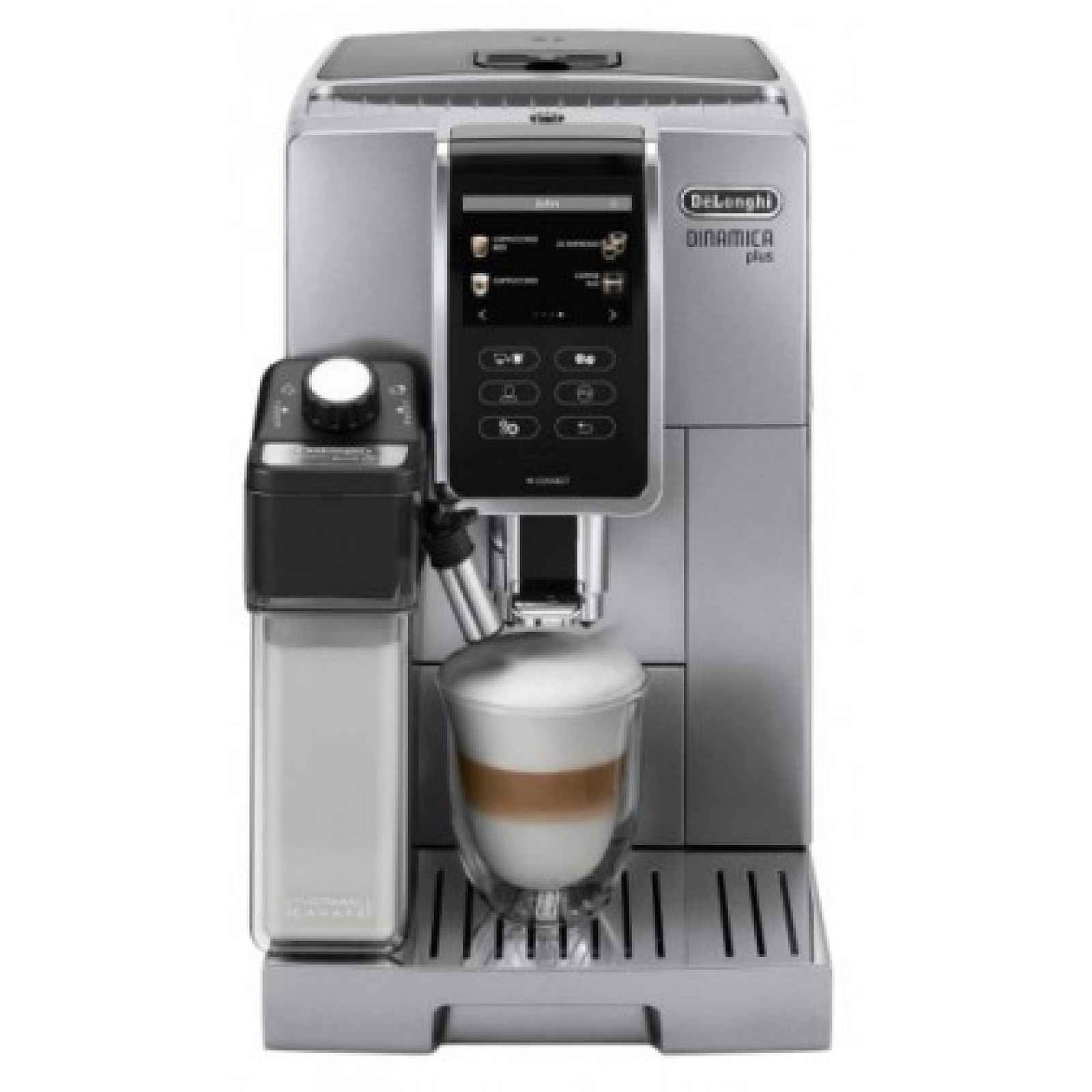 Plnoautomatický kávovar De'Longhi Dinamica Plus ECAM370.95.S + Dárek 4kg kávy Kimbo Juta bag
