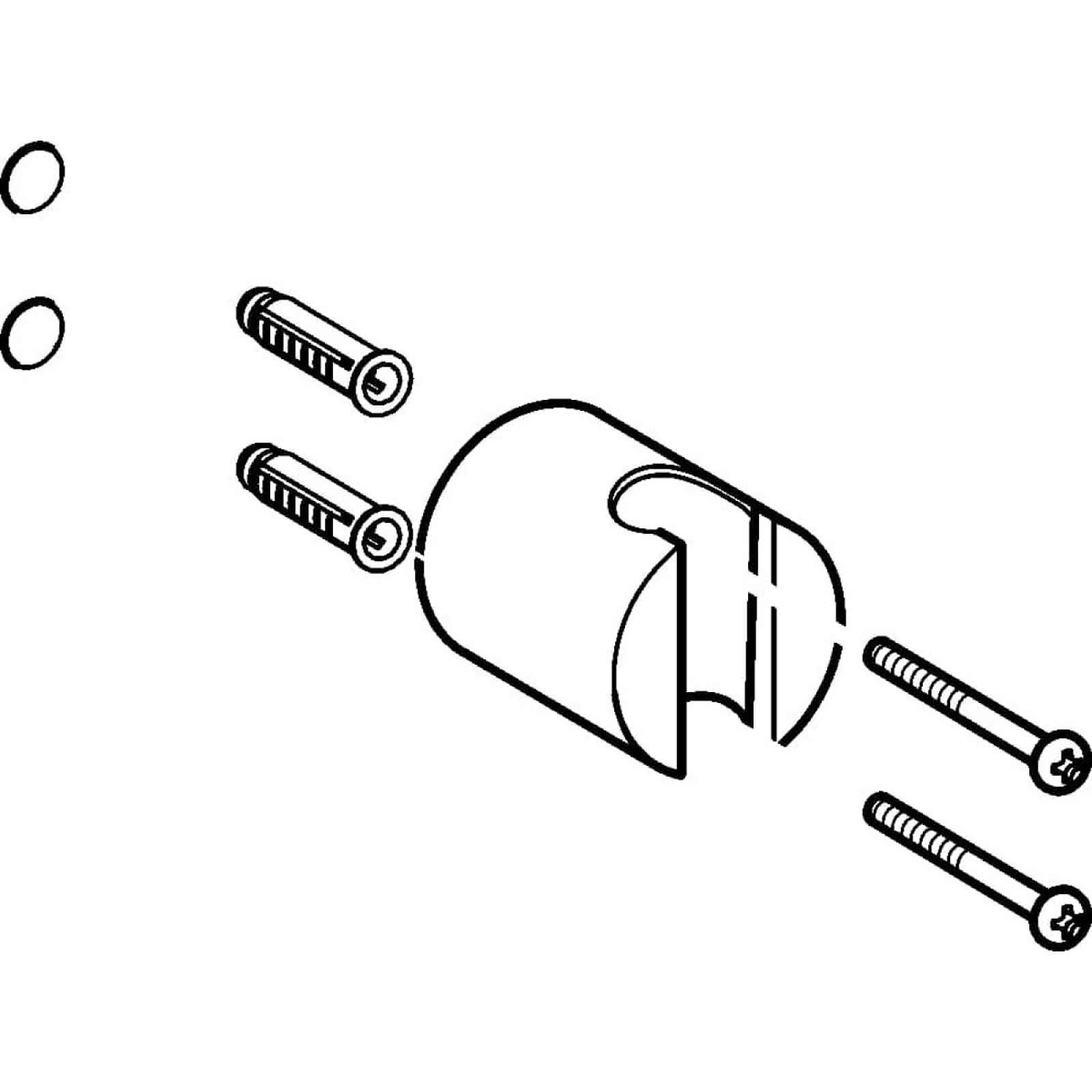 HANSA držák sprchy chrom 59914178