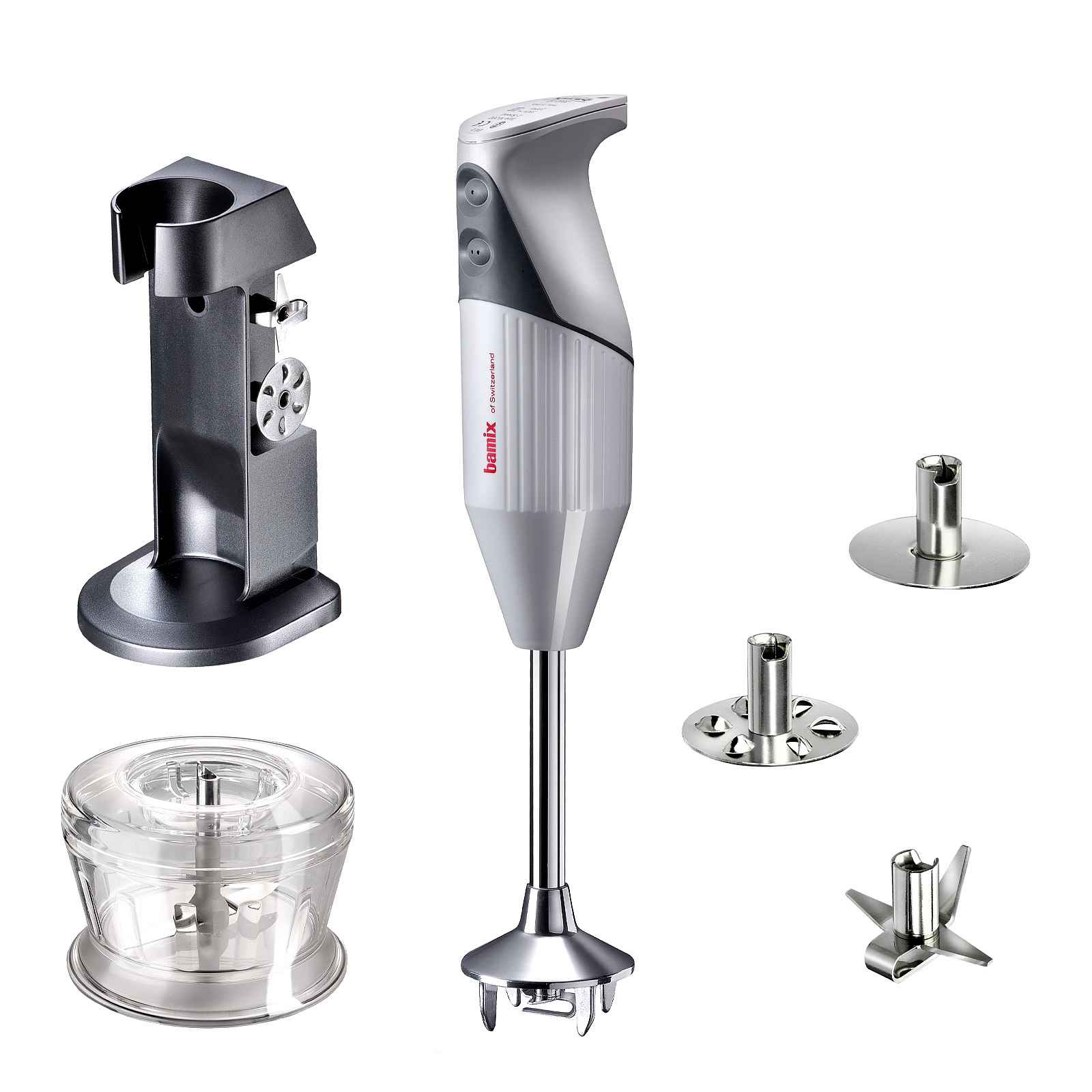 Bamix Ponorný tyčový mixér Deluxe, typ D, 200 W, bílý 1010.021