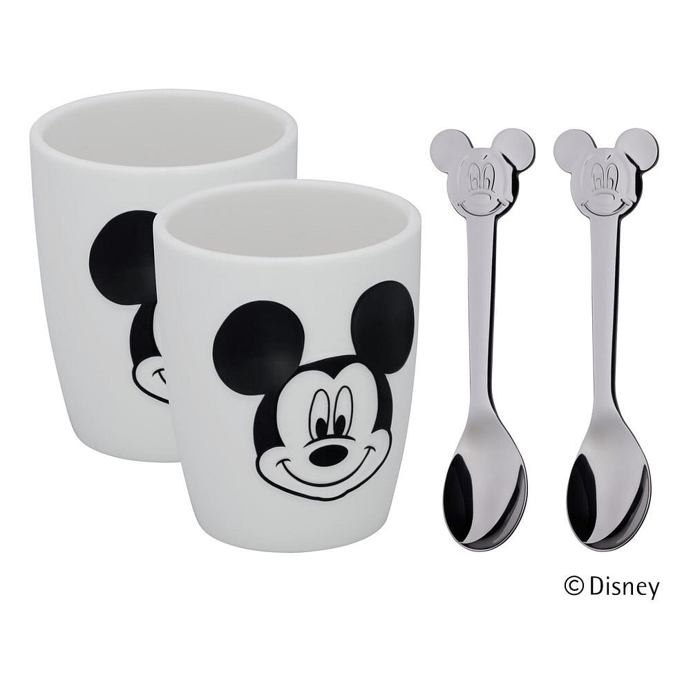 4dílný dětský jídelní set WMF Cromargan® Mickey Mouse