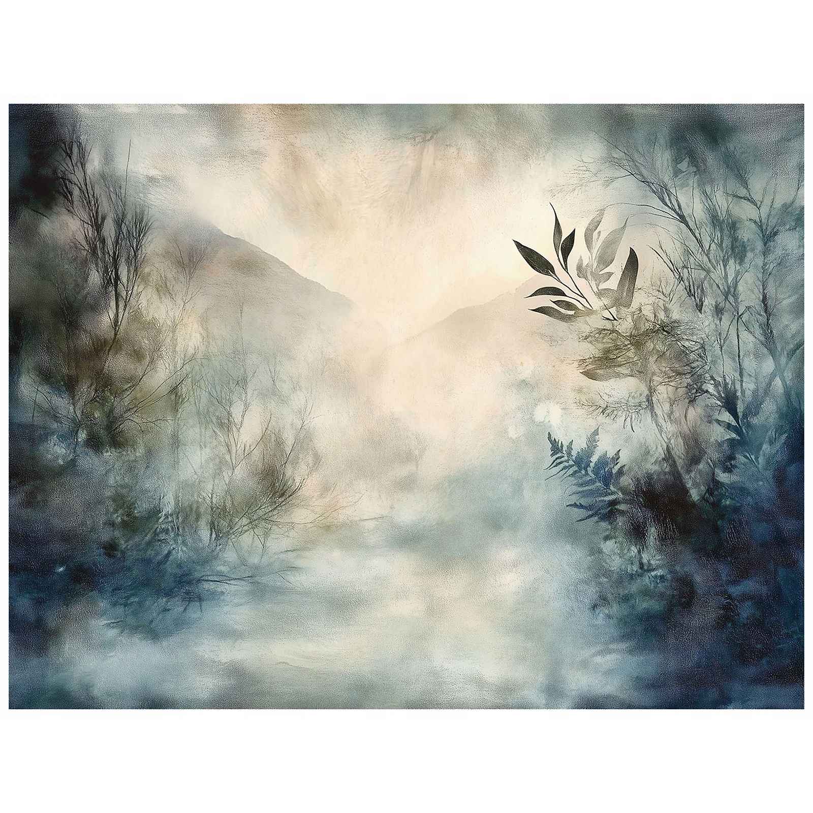 Fototapeta Hory Listy Beton Vintage Retro Imitace Stará Zeď 250x175