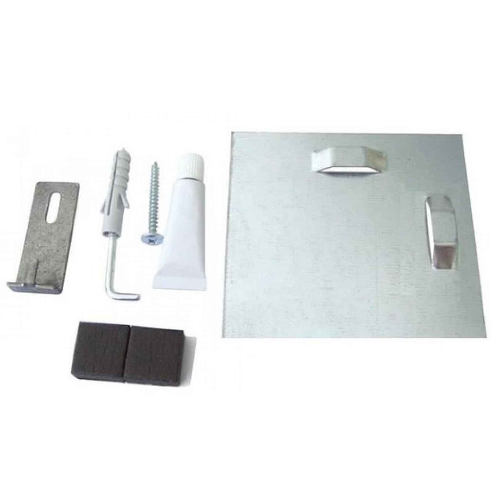 ZÁVĚS - Set pro upevnění zrcadla Amirro 8x8 cm ZAVESM