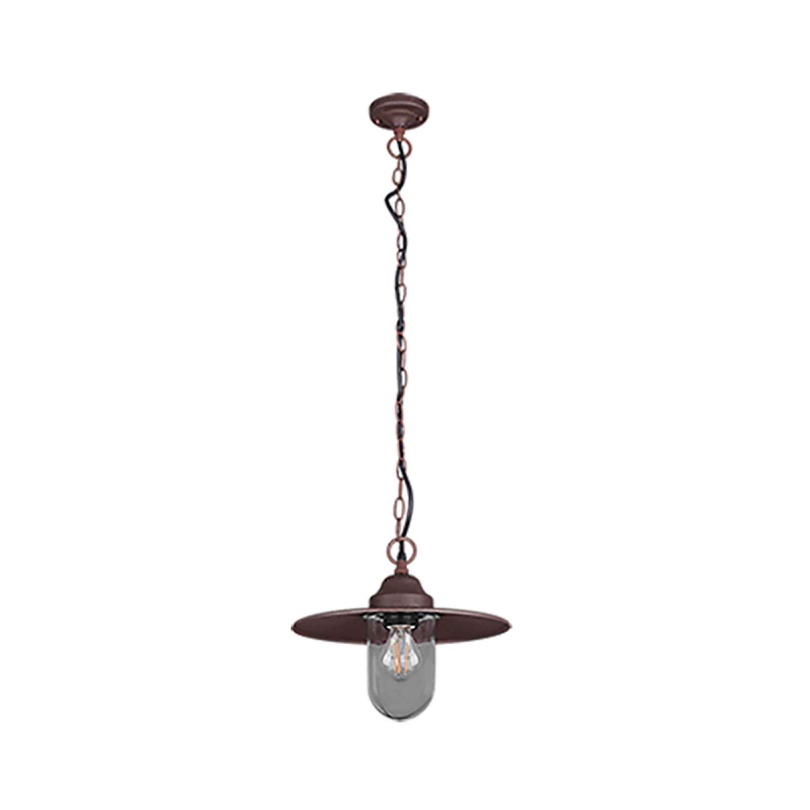 Závěsné osvětlení Trio Brenta rusty 301760124