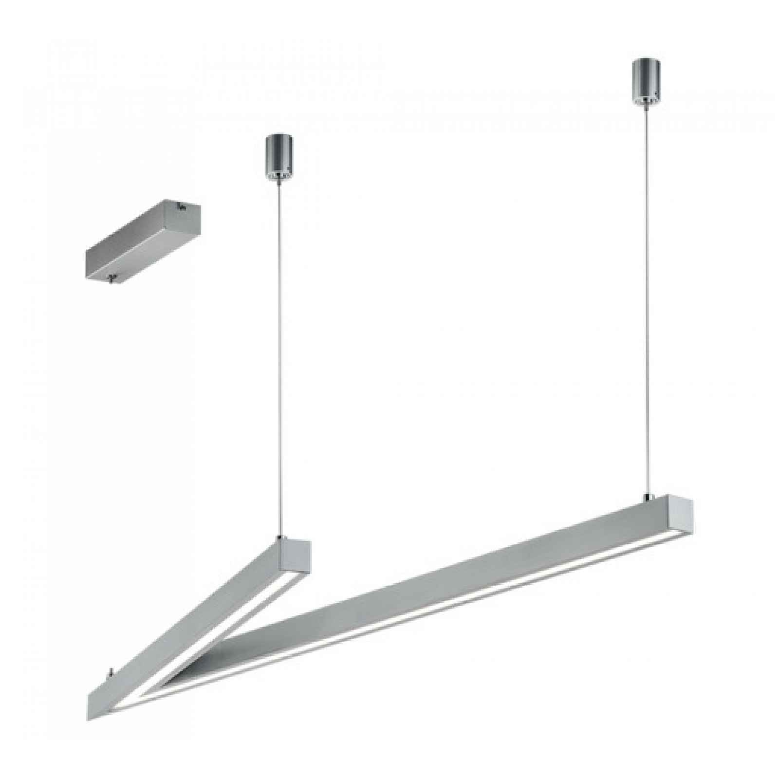 LED závěsné osvětlení Cinque Cicanto nikl 375010107