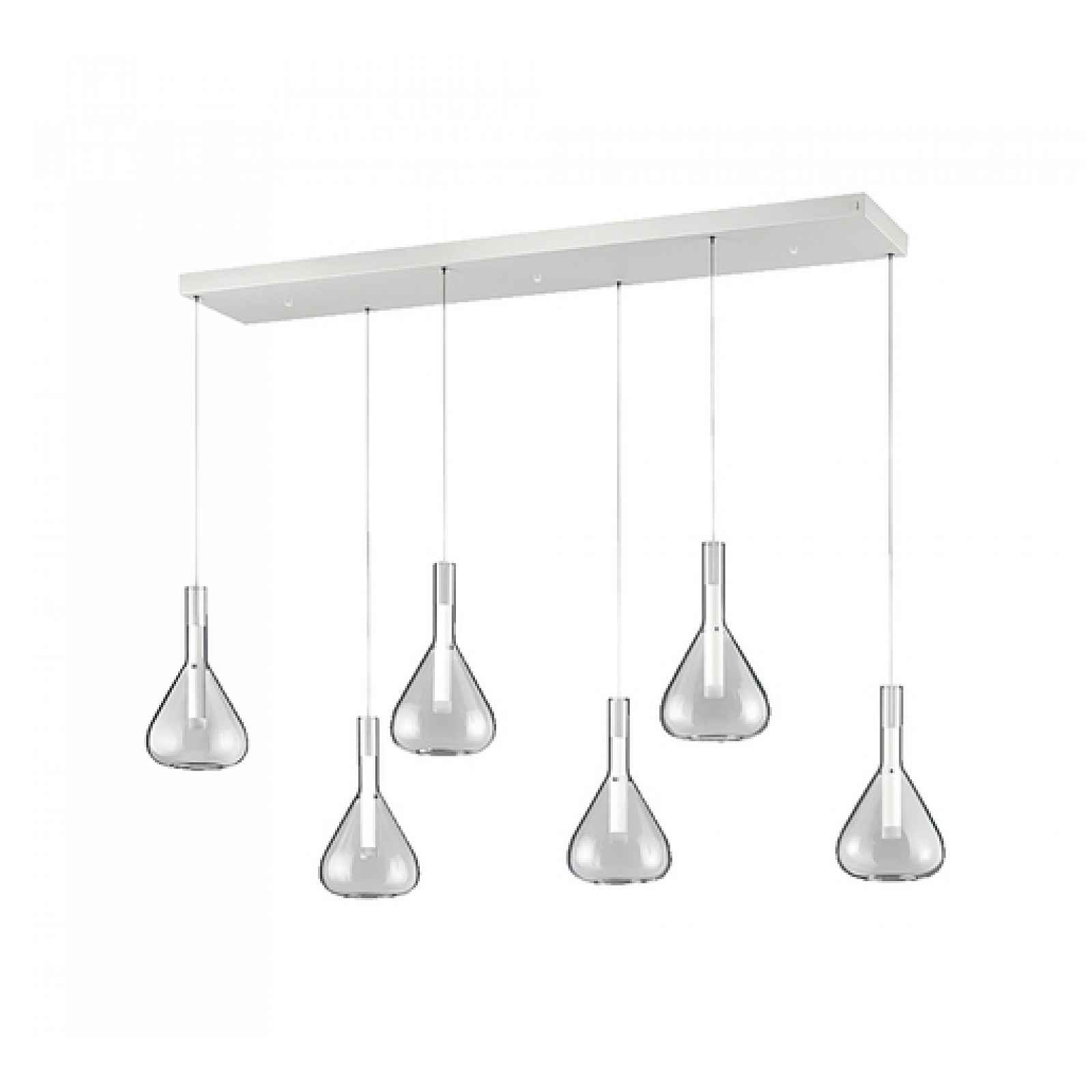 LED závěsné osvětlení Cinque Cipera bílá 345010631