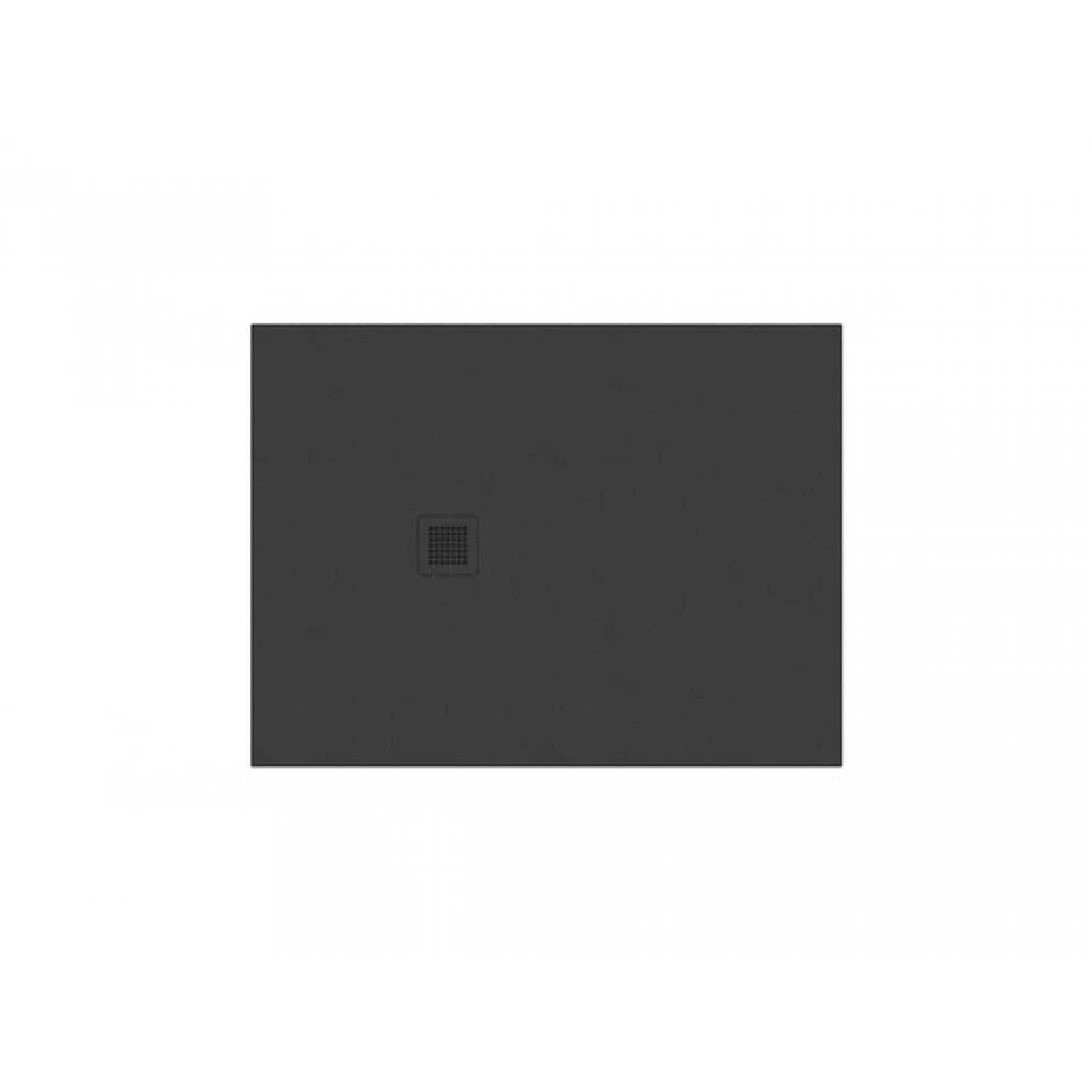 Sprchová vanička obdélníková Ravak Slate Pro 100x80 cm litý mramor černá XA03A433010