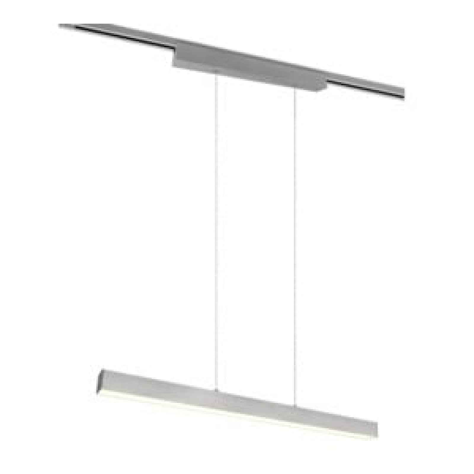 LED závěsné osvětlení Trio Duoline nikl 73043107