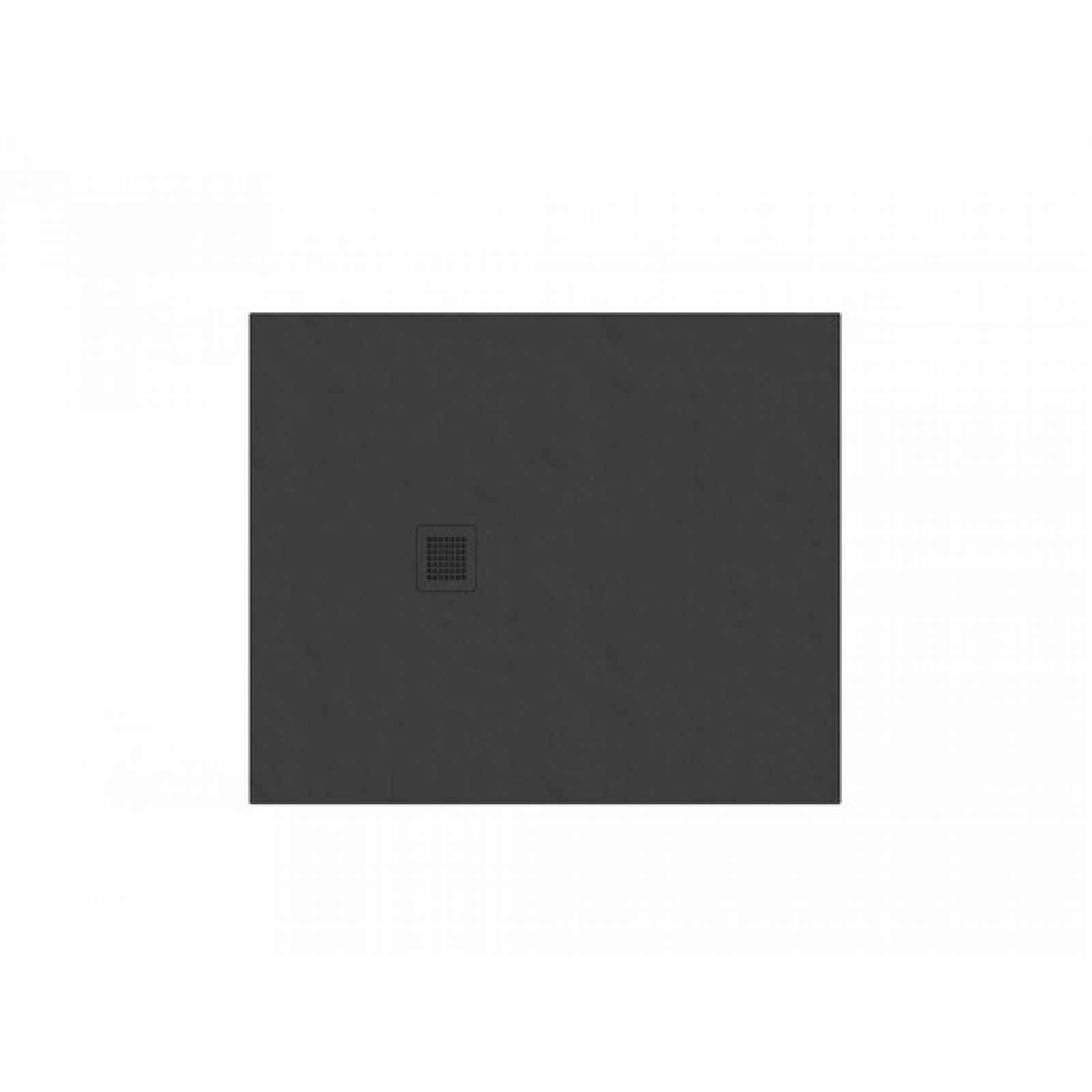 Sprchová vanička obdélníková Ravak Slate Pro 100x90 cm litý mramor černá XA03A733010