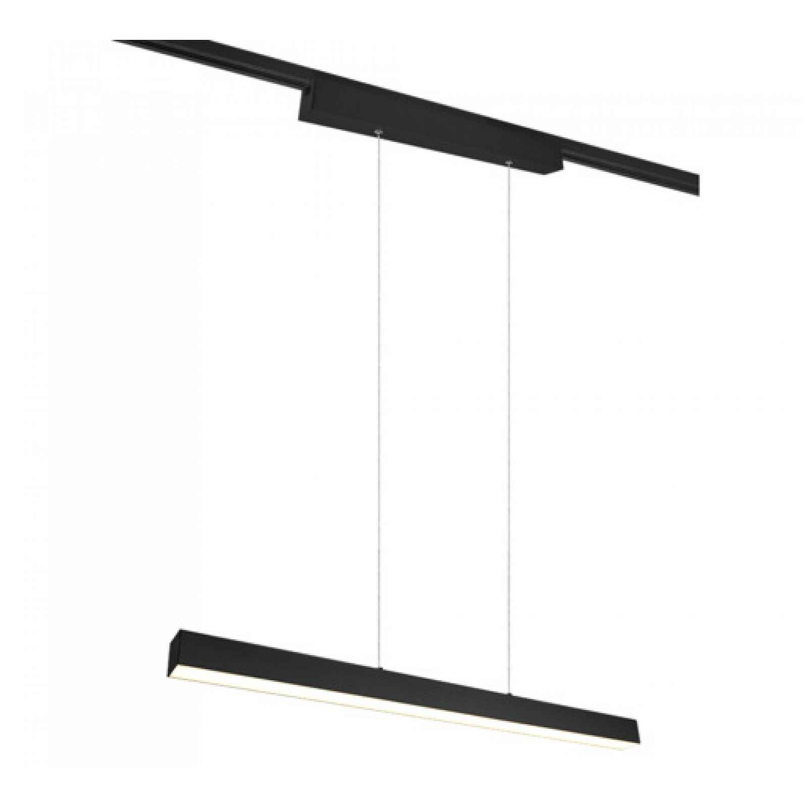 LED závěsné osvětlení Trio Duoline černá 73043132