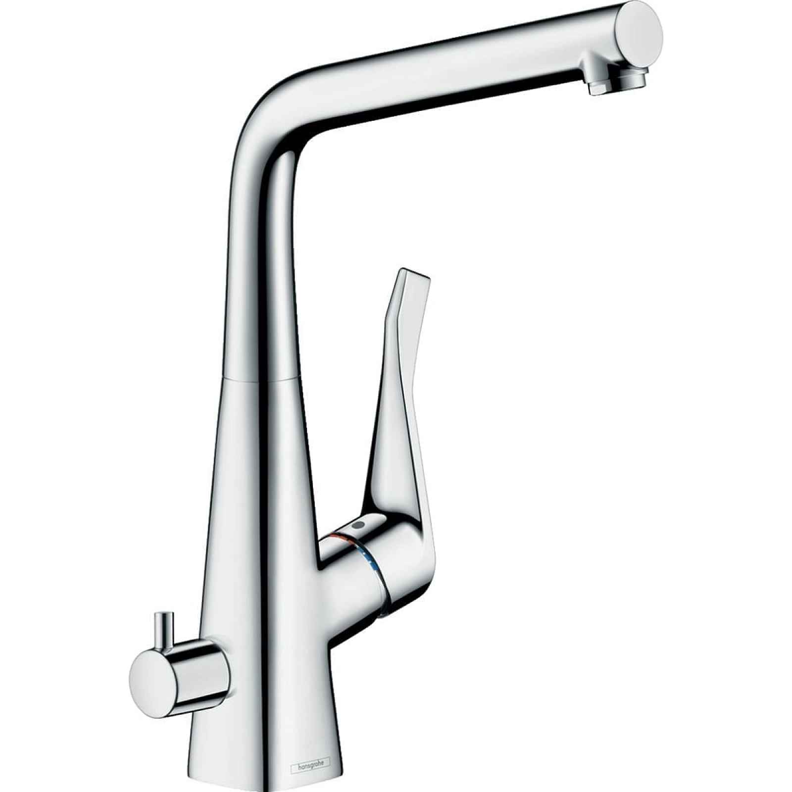 Dřezová baterie Hansgrohe Metris M71 s otočným raménkem chrom 14888000