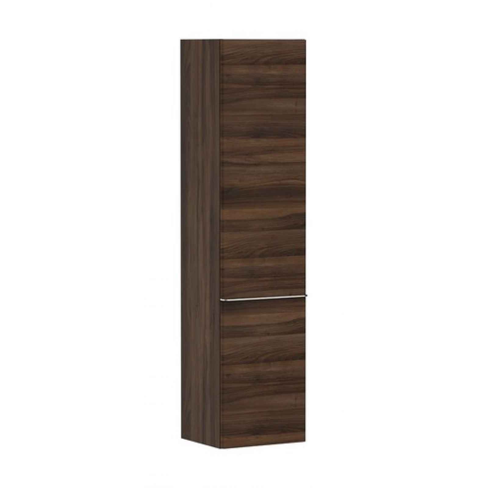 Vysoká skříňka Hansgrohe Xelu Q 40x106,5x35 cm tmavý ořech 54138000