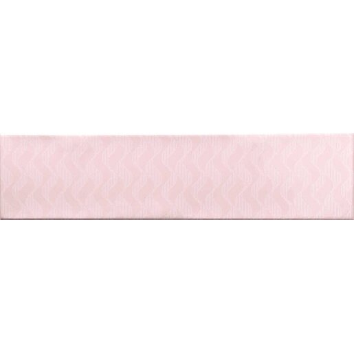 Obklad Ribesalbes Ocean pink 7,5x30 cm lesk OCEAN2709