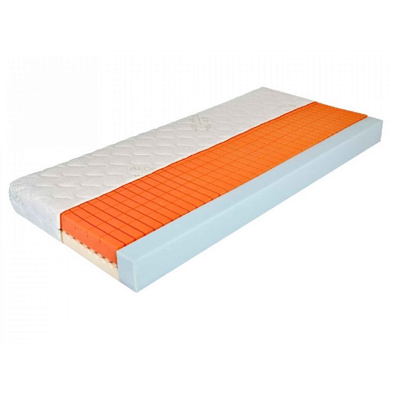 Matrace DERMES 200x90 cm s nepromokavým potahem, výška 14 cm