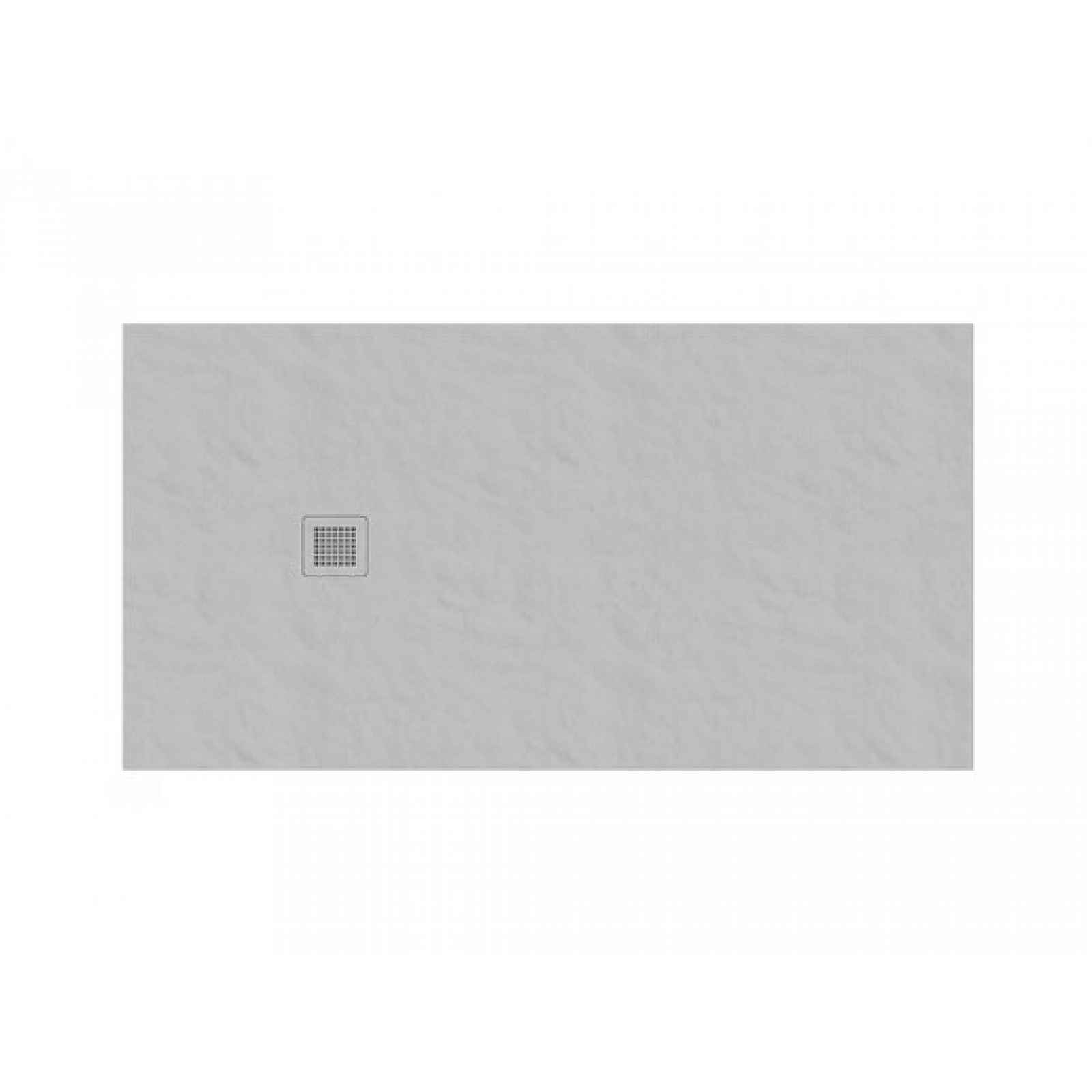 Sprchová vanička obdélníková Ravak Slate Pro 160x90 cm litý mramor smoke grey XA03S73O010
