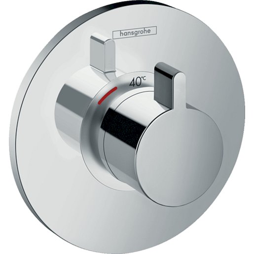Termostat Hansgrohe Ecostat S bez podomítkového tělesa chrom 15756000