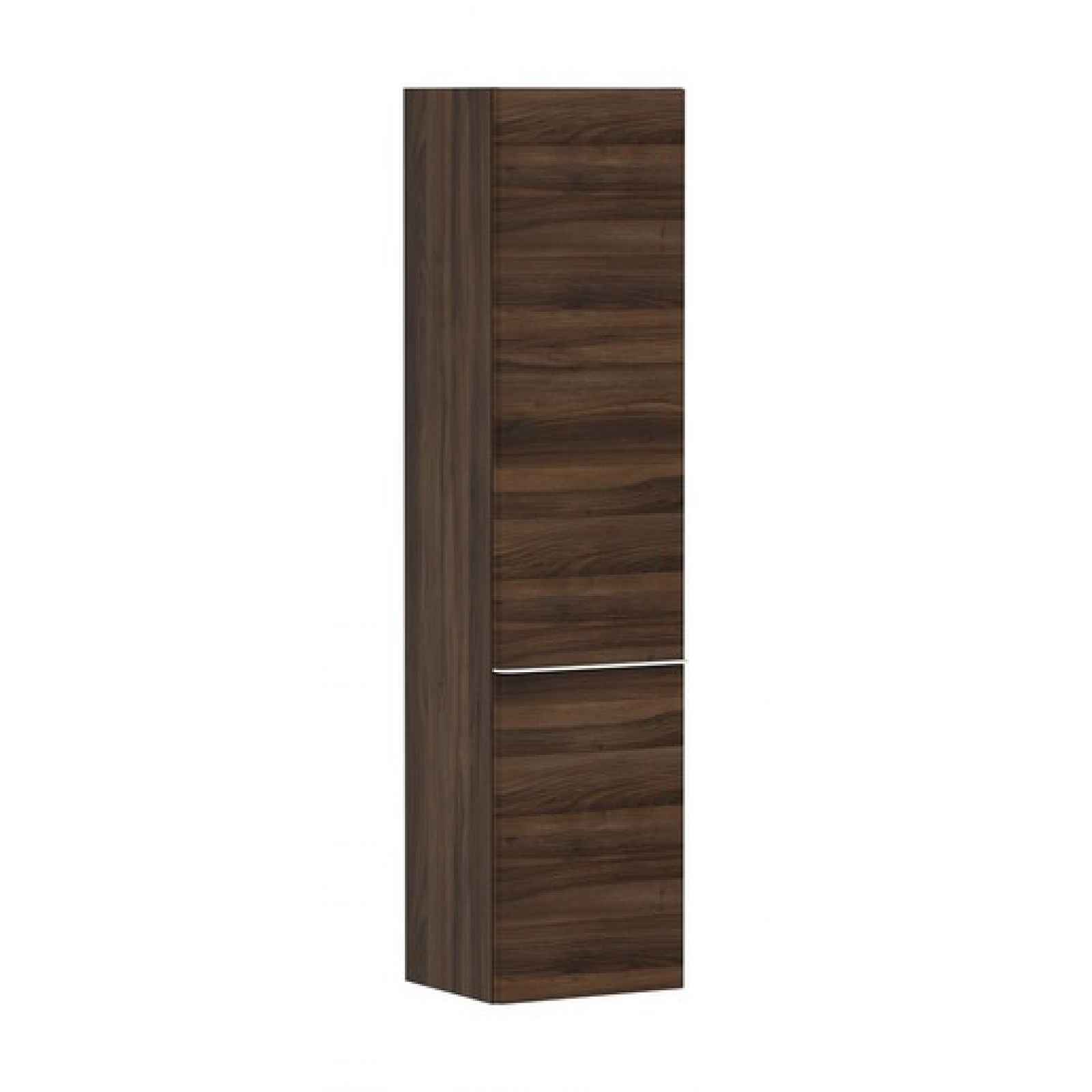 Vysoká skříňka Hansgrohe Xelu Q 40x106,5x35 cm tmavý ořech 54138700
