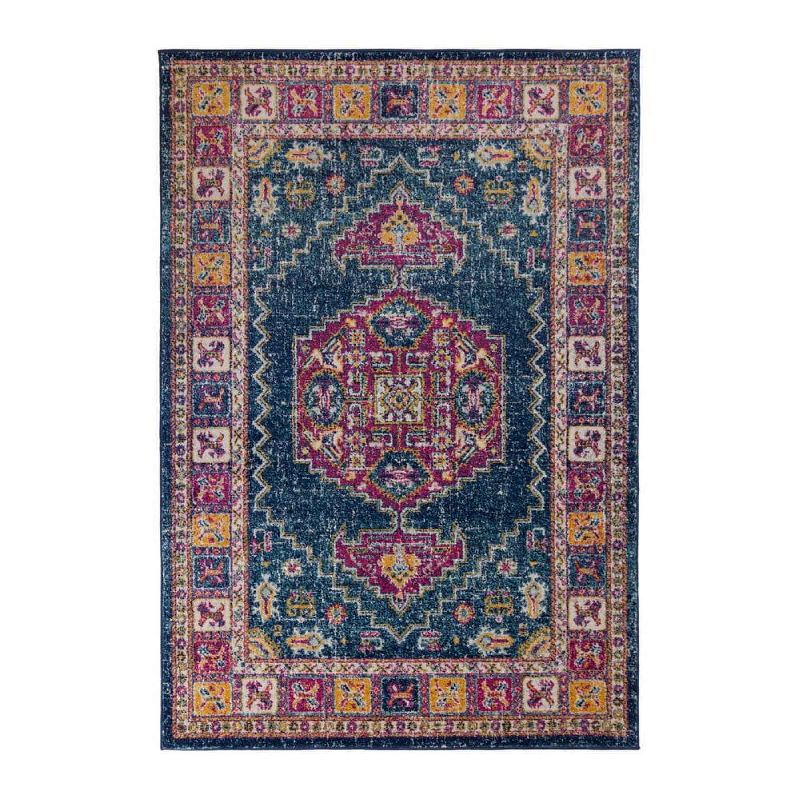 Modrý koberec Flair Rugs Urban Traditional, 200 x 275 cm