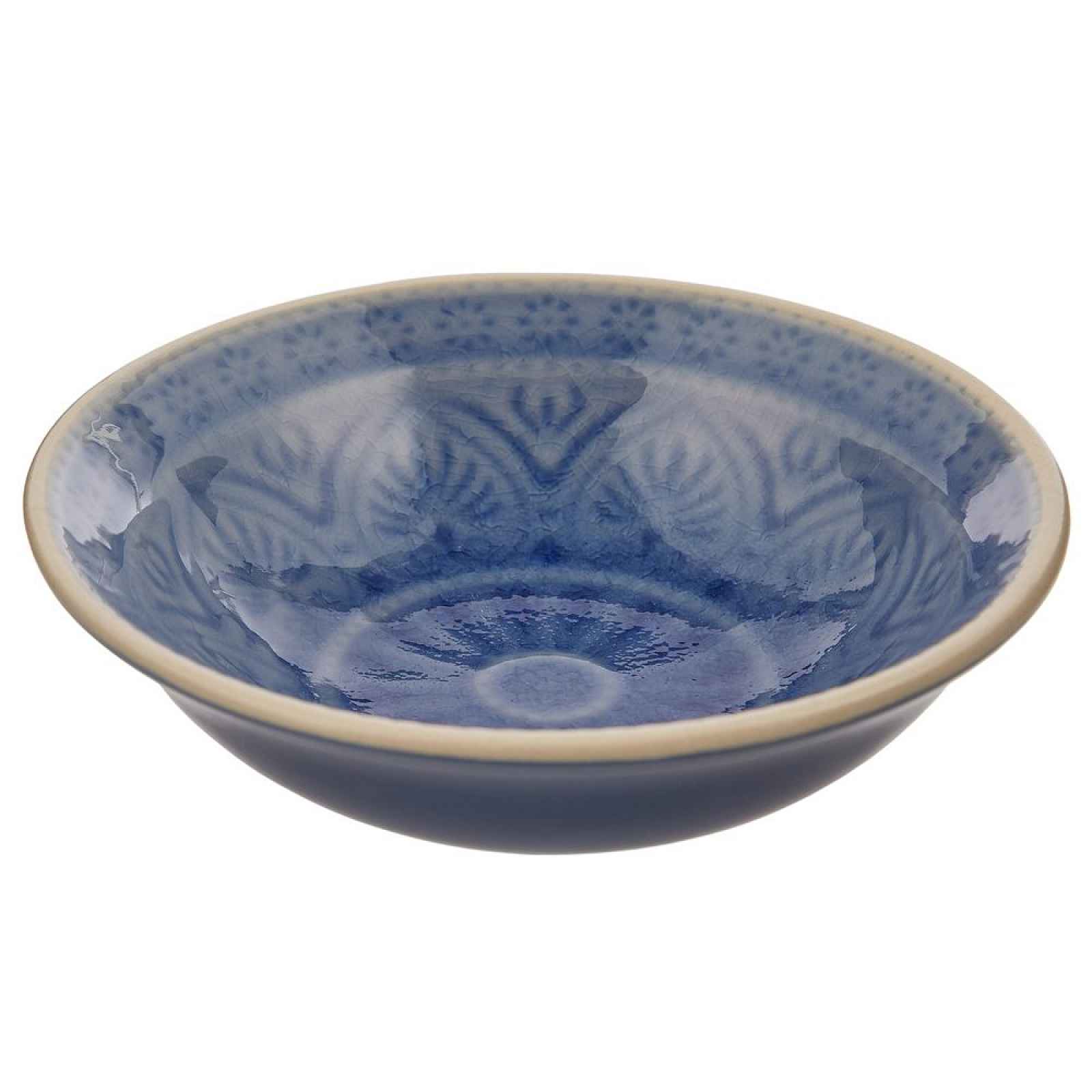 Butlers SUMATRA Miska 14 cm - modrá