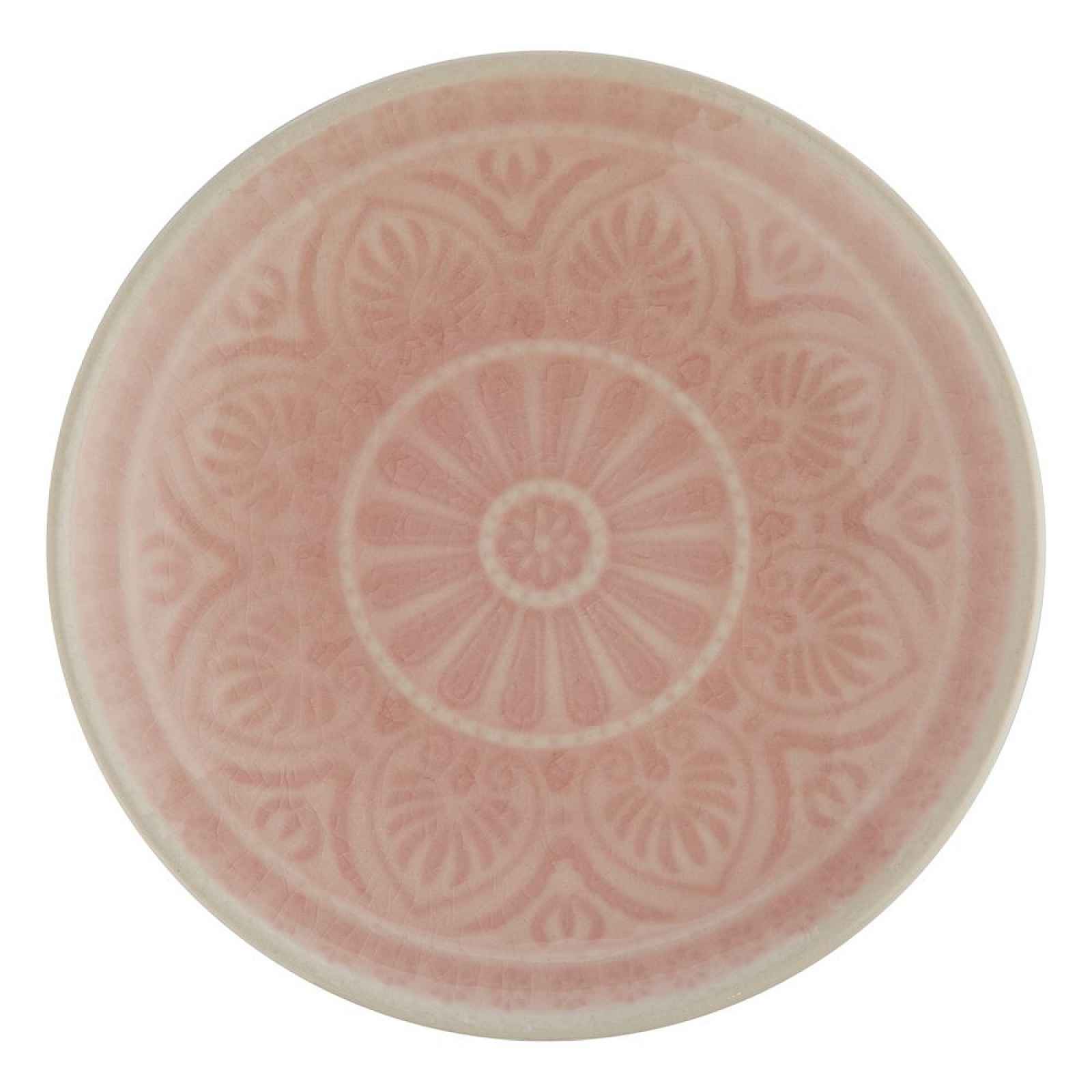 Butlers SUMATRA Talíř 14 cm - sv. růžová
