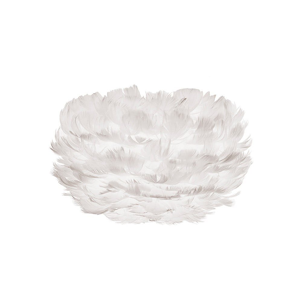 Bílé svítidlo z husího peří VITA Copenhagen EOS, ⌀ 22 cm