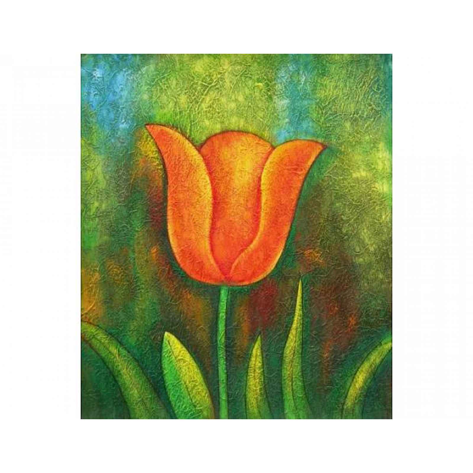 Obraz - Červený tulipán 2 - 90 cm x 60 cm