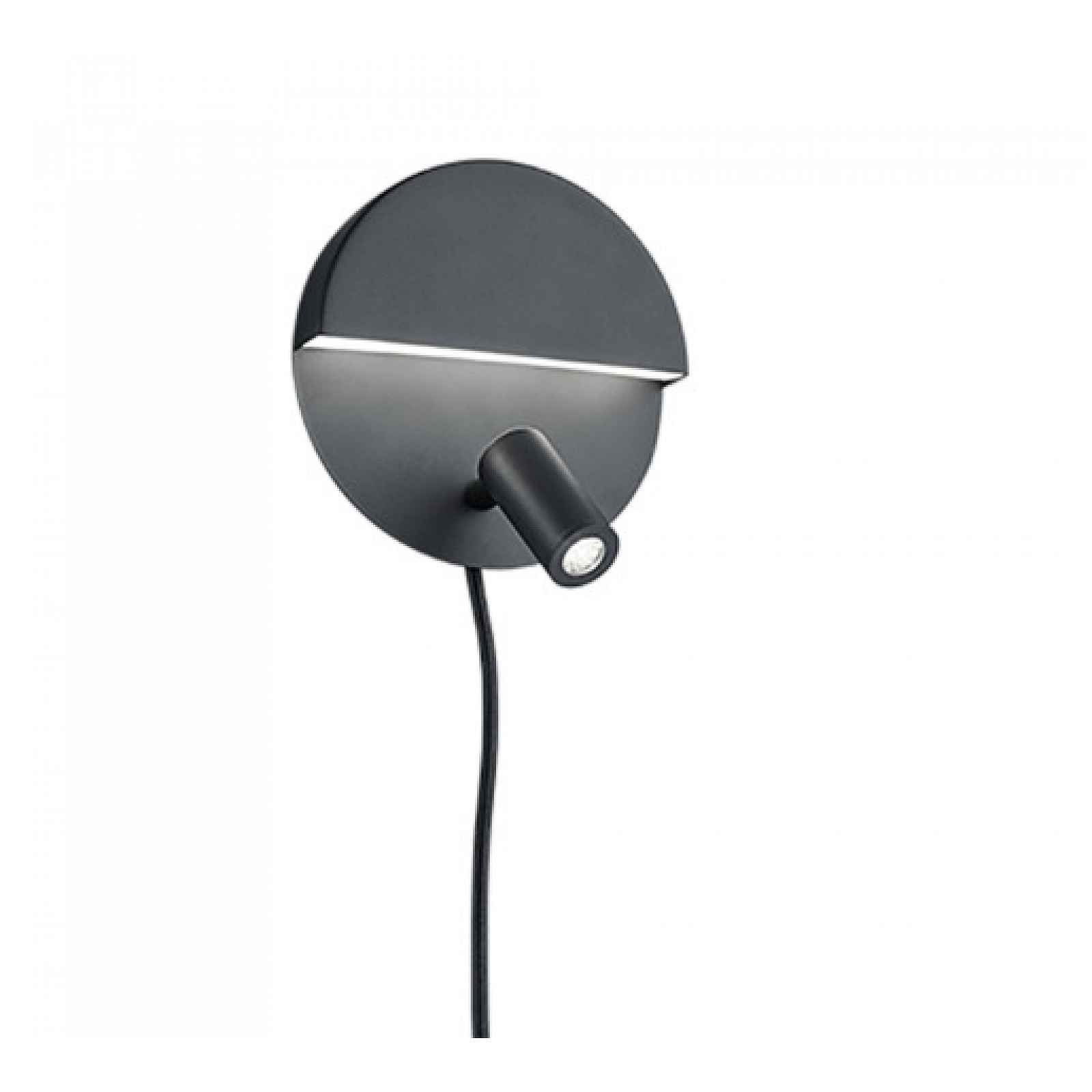 LED Nástěnná lampa Trio Mario černá 222370232