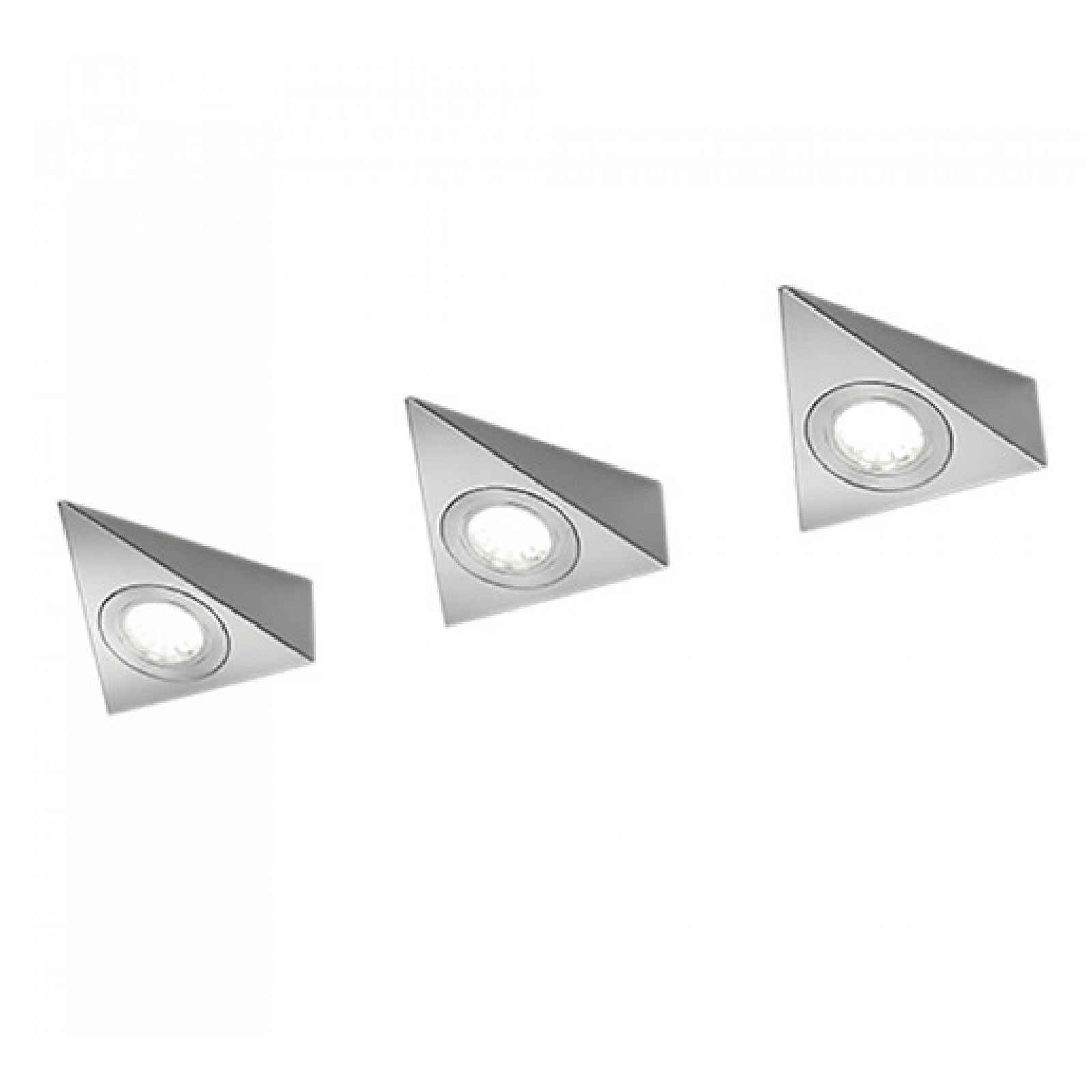 LED Nástěnná lampa Trio Ecco nikl 273370307