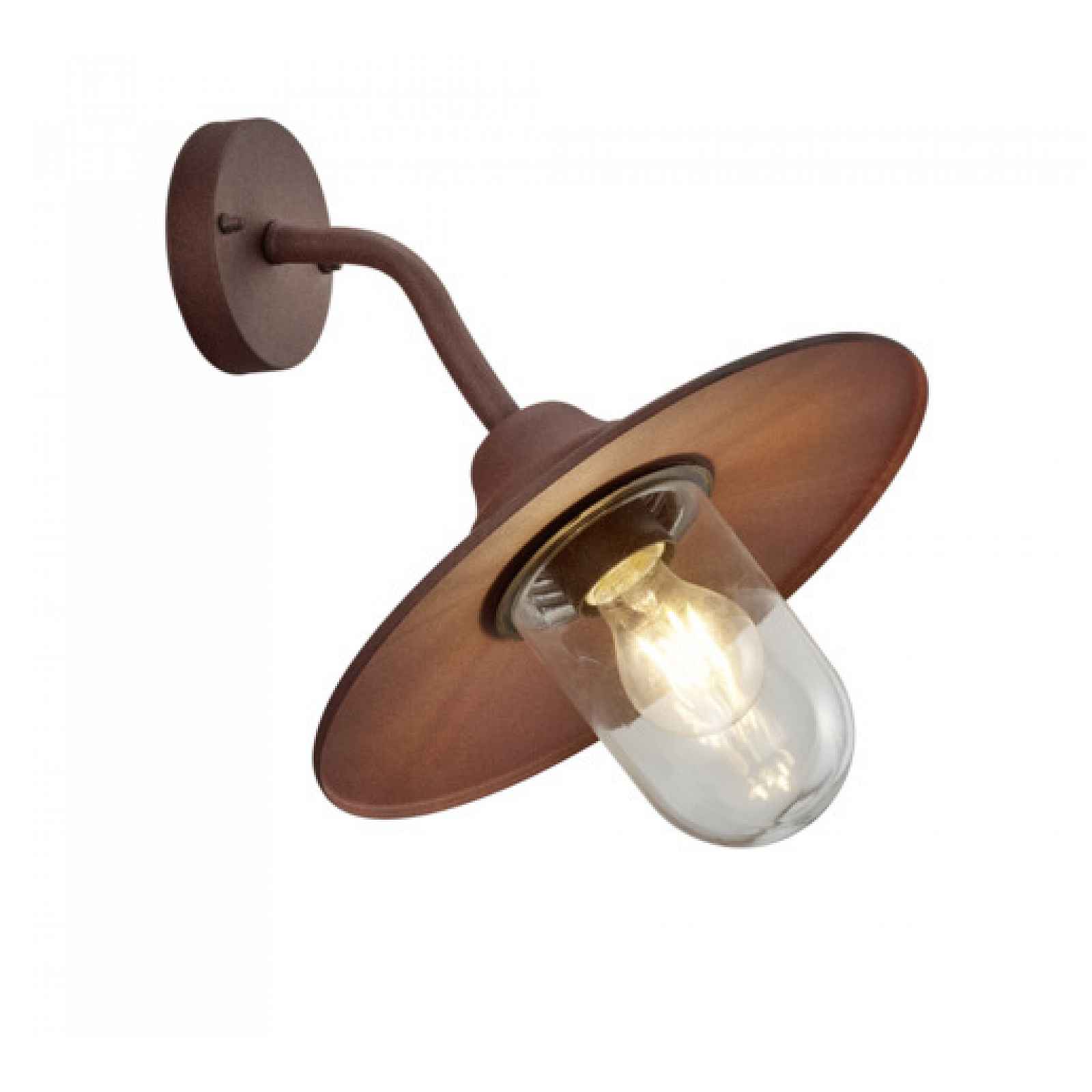 Nástěnná lampa Trio Brenta rusty 201760124