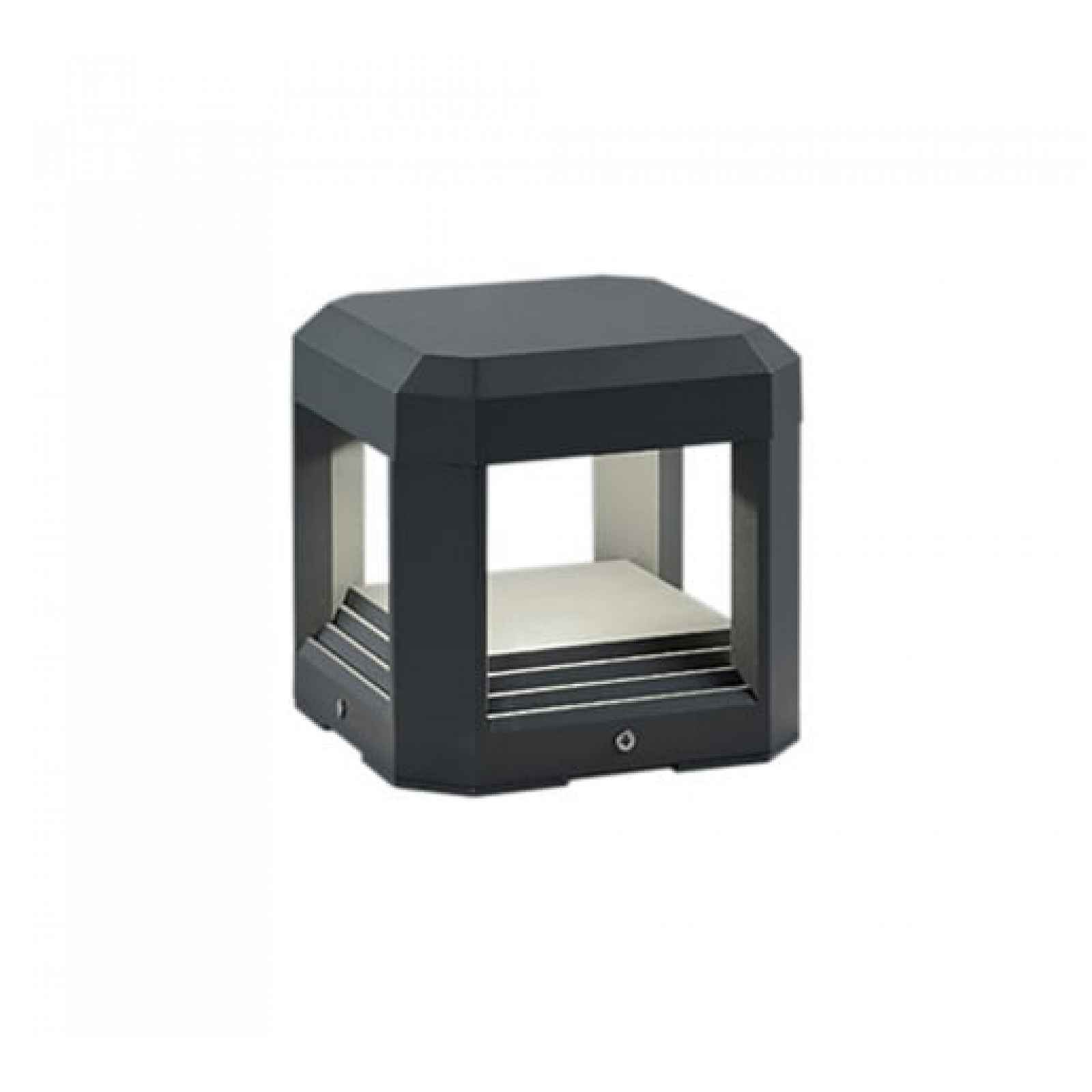 LED Nástěnná lampa Trio Logone antracit 222360142