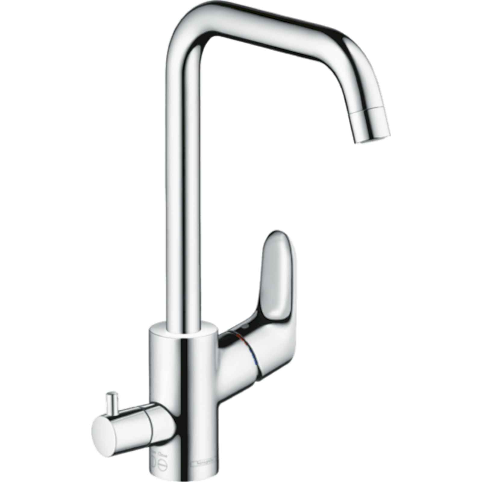 Dřezová baterie Hansgrohe Focus M41 s uzavíracím ventilem chrom 31823000