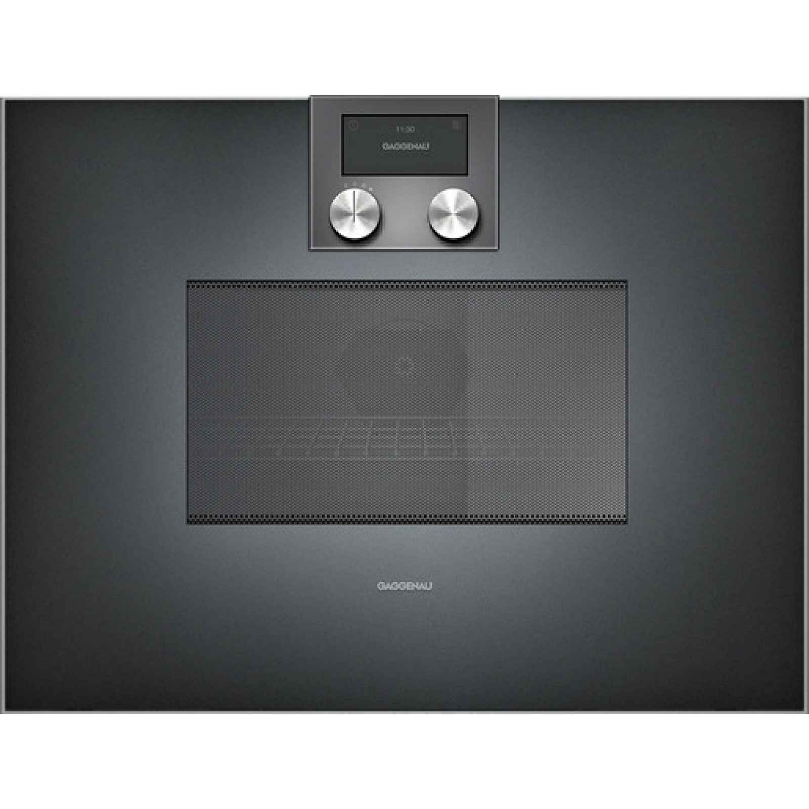 Gaggenau 400 series kombinovaná mikrovlnná trouba 60 x 45 cm, pravé panty dveří BM450100