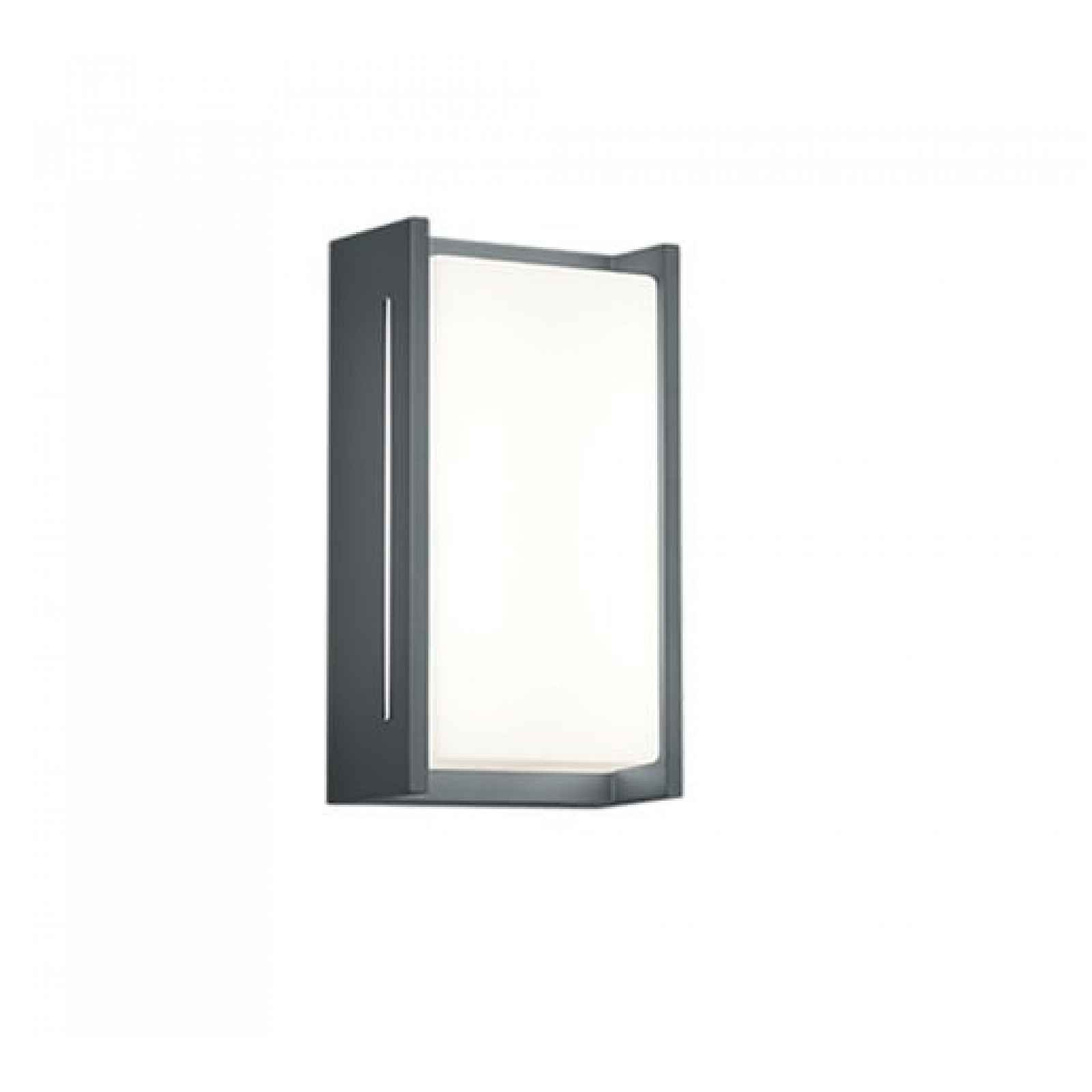 LED Nástěnná lampa Trio Indus antracit 227360142