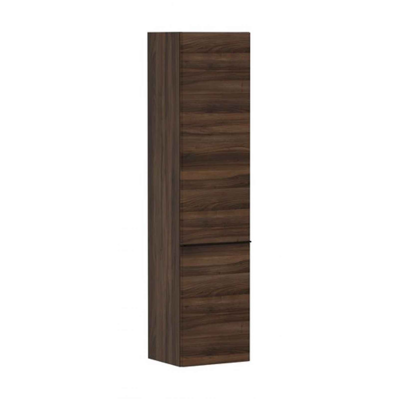 Vysoká skříňka Hansgrohe Xelu Q 40x106,5x35 cm tmavý ořech 54142670