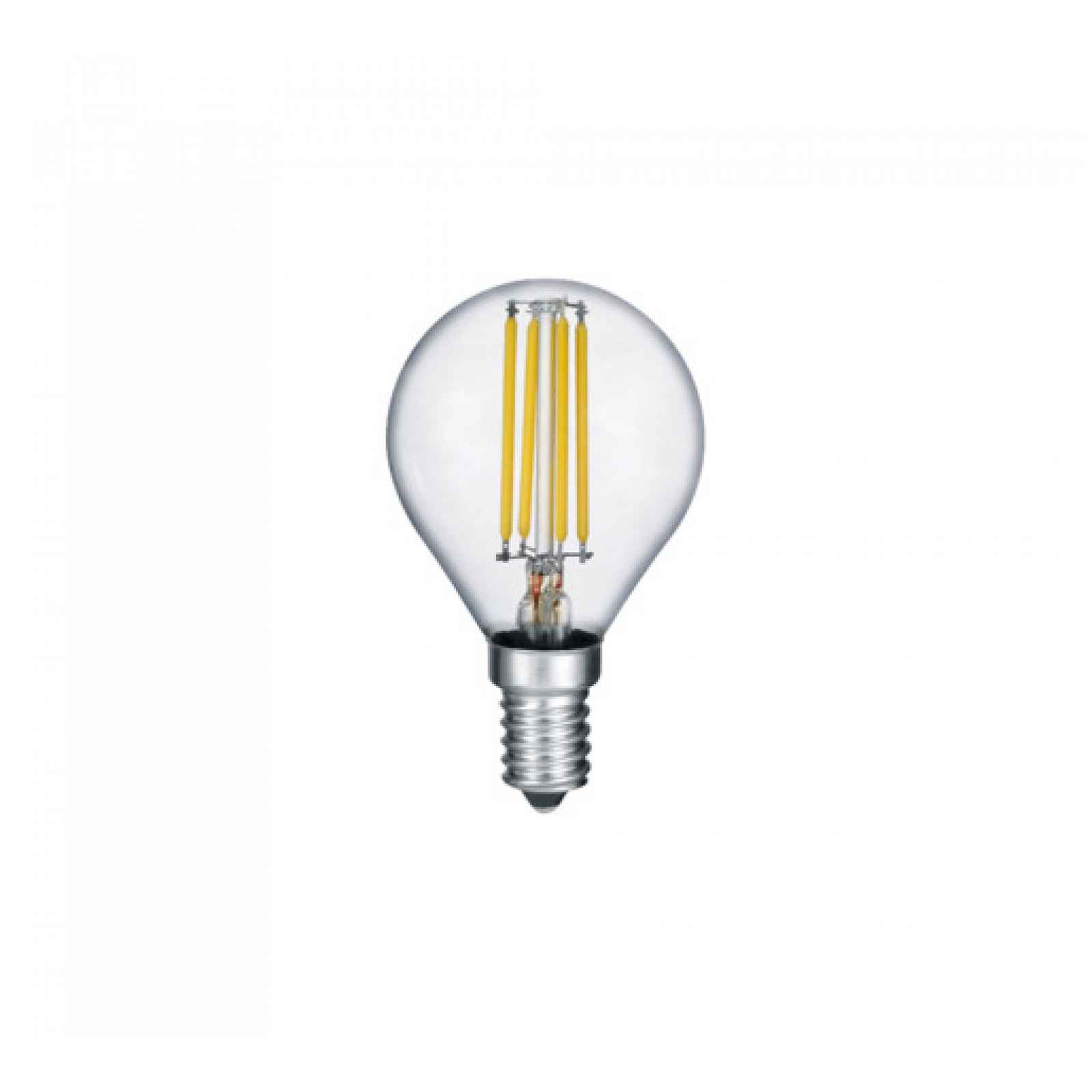 LED žárovka Trio Tropfen transparent 983-3400