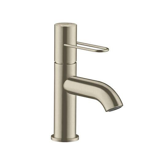 Umyvadlová baterie Hansgrohe Axor Uno s neuzavíratelným vtokem kartáčovaný nikl 38021820