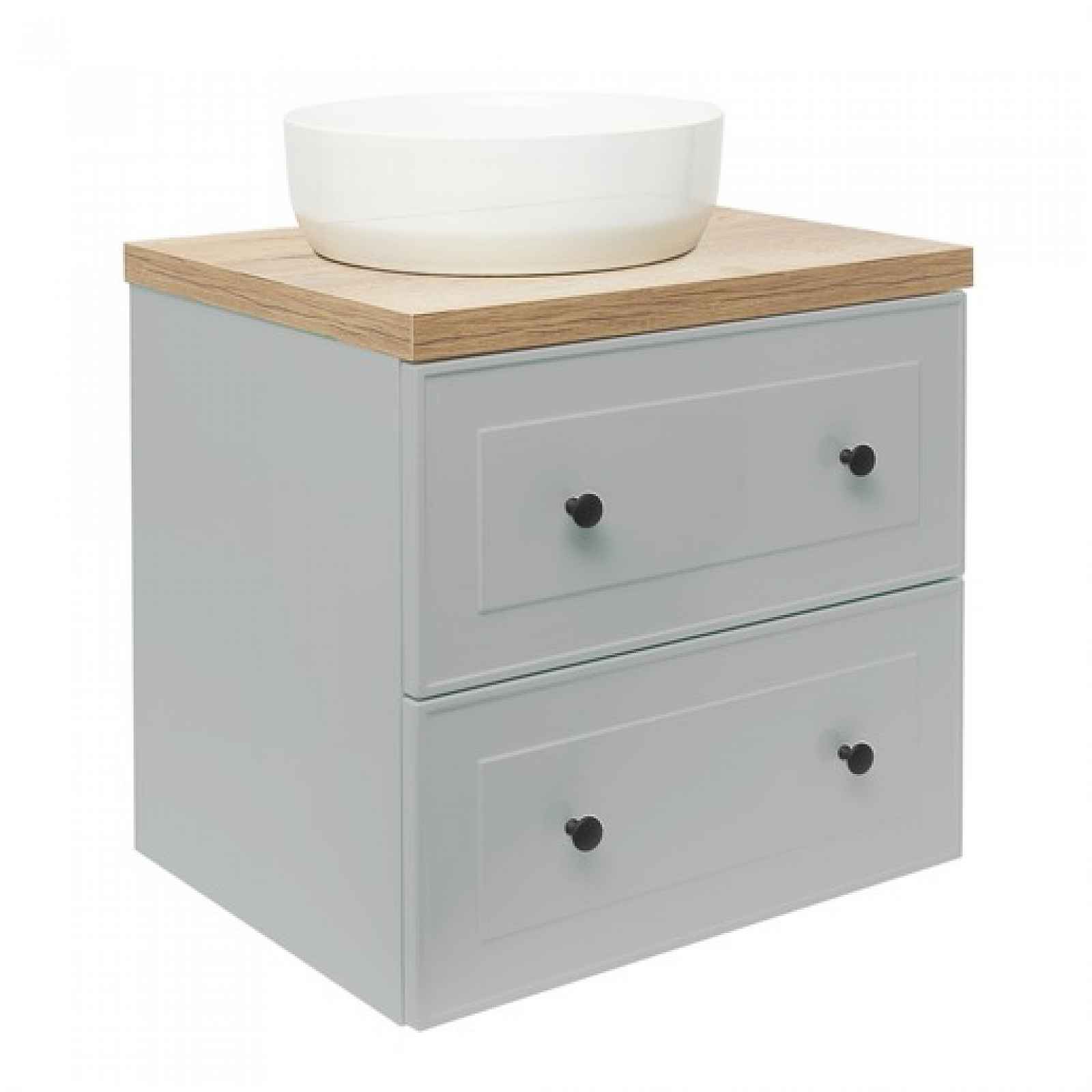 Koupelnová skříňka pod desku Naturel Forli 60x45x46 cm šedá mat FORLI60GMD