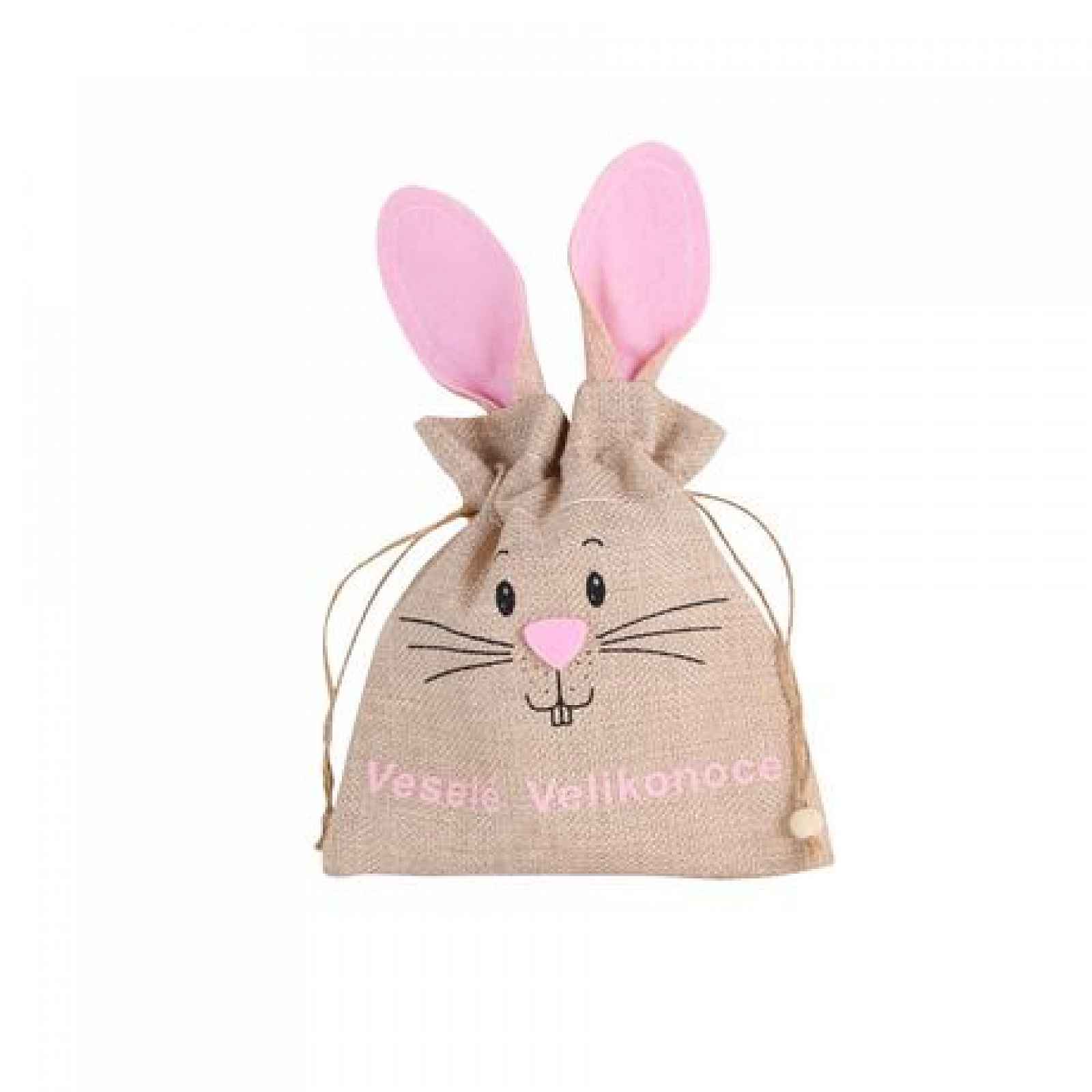 TORO Látková taška 15x25cm Velikonoční králík