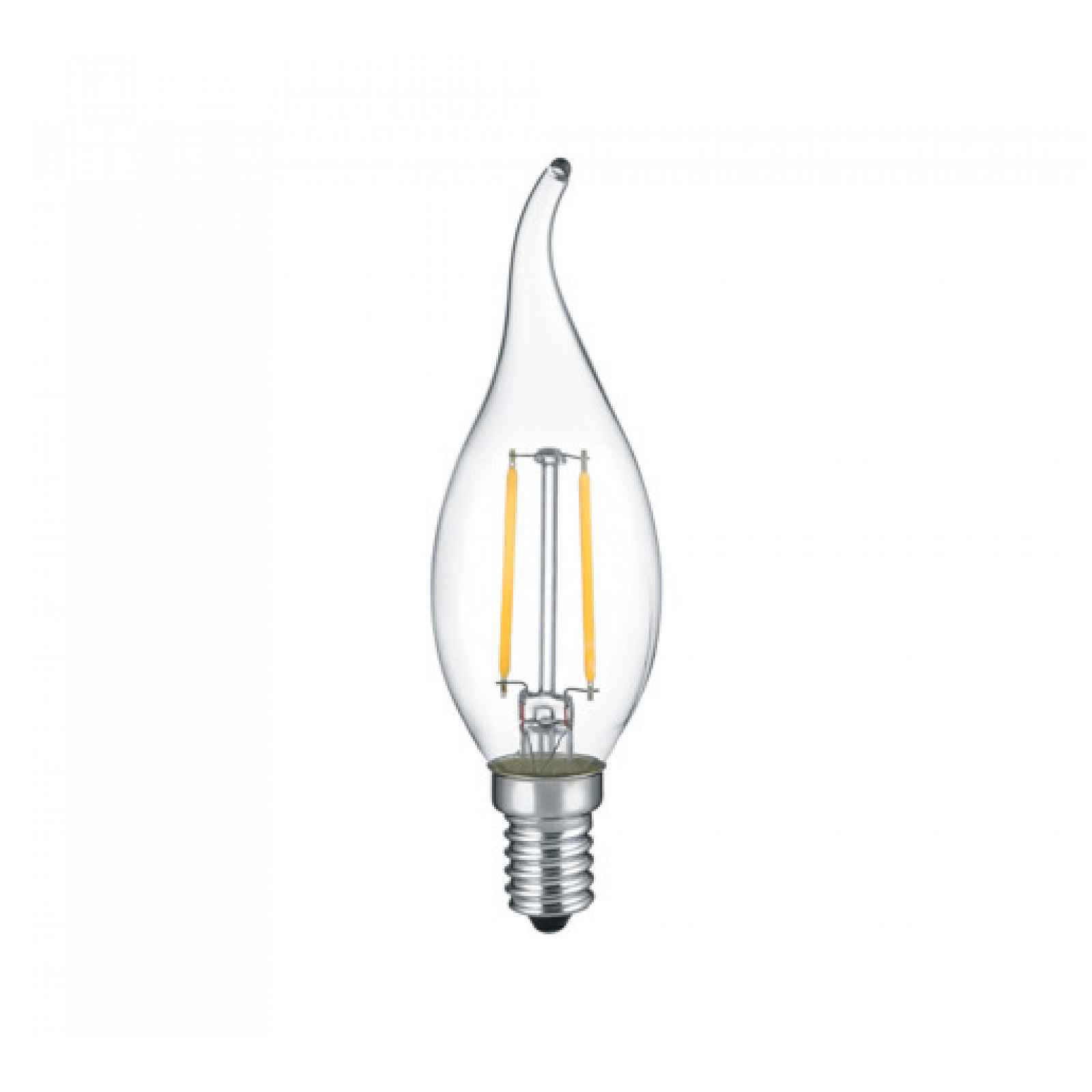 LED žárovka Trio Windstoss transparent 990-200