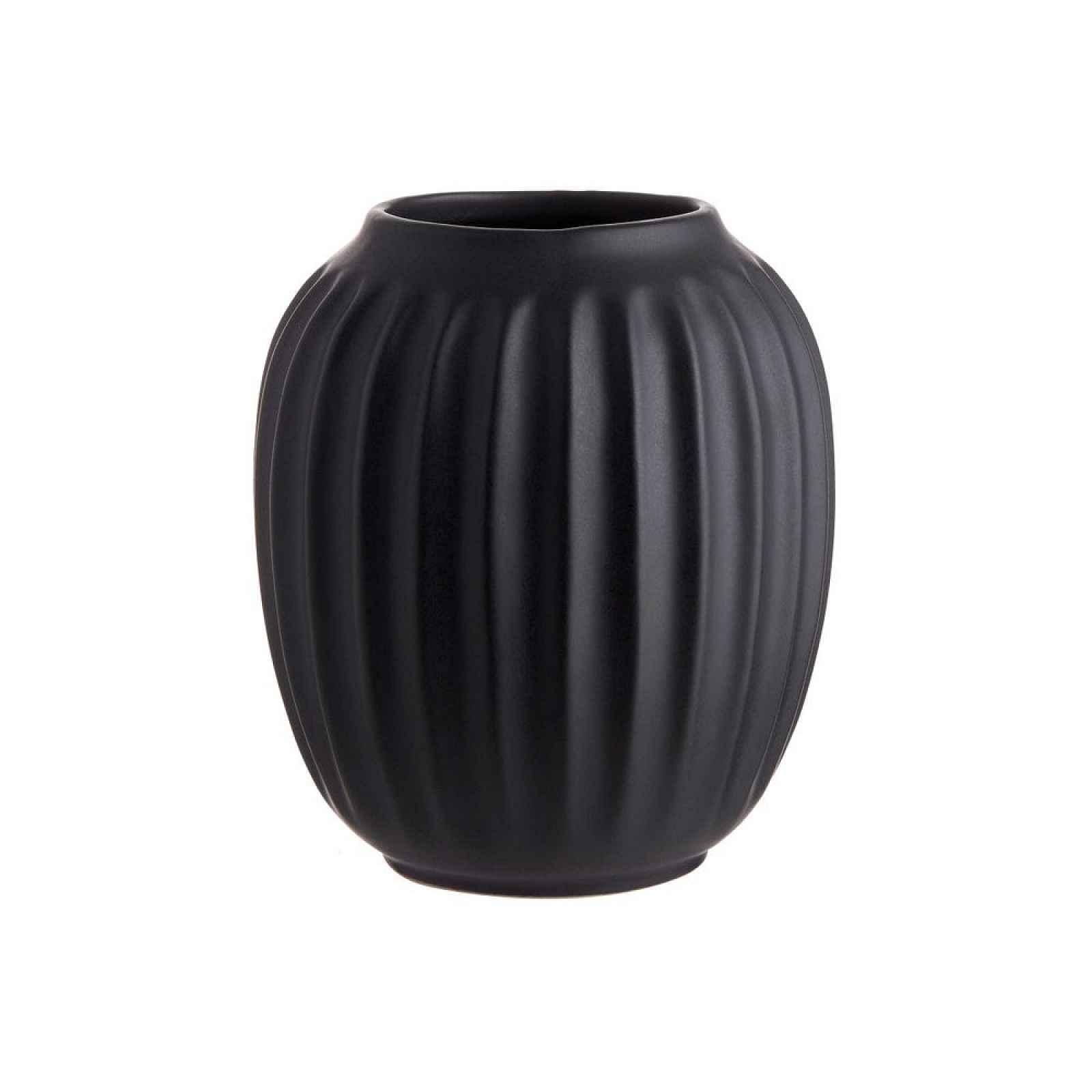 Butlers LIV Keramická váza 10 cm - černá